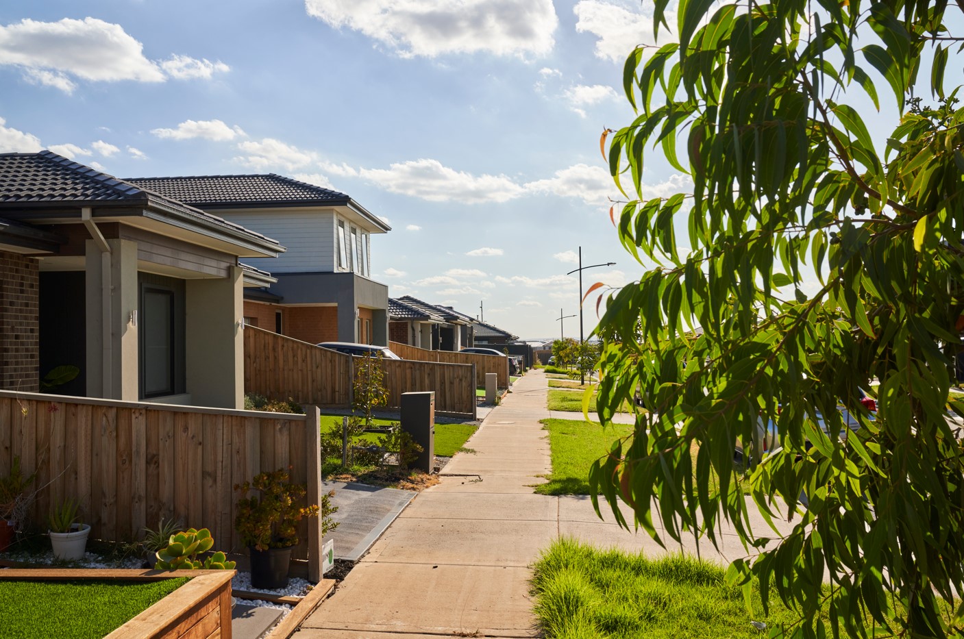 Botania Estate - Fraser Ri Streetscape