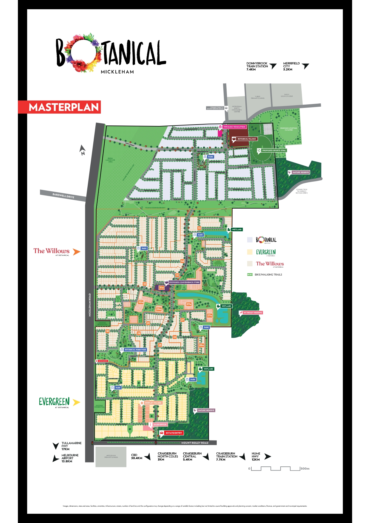 Botanical Estate - Mickleham Masterplan