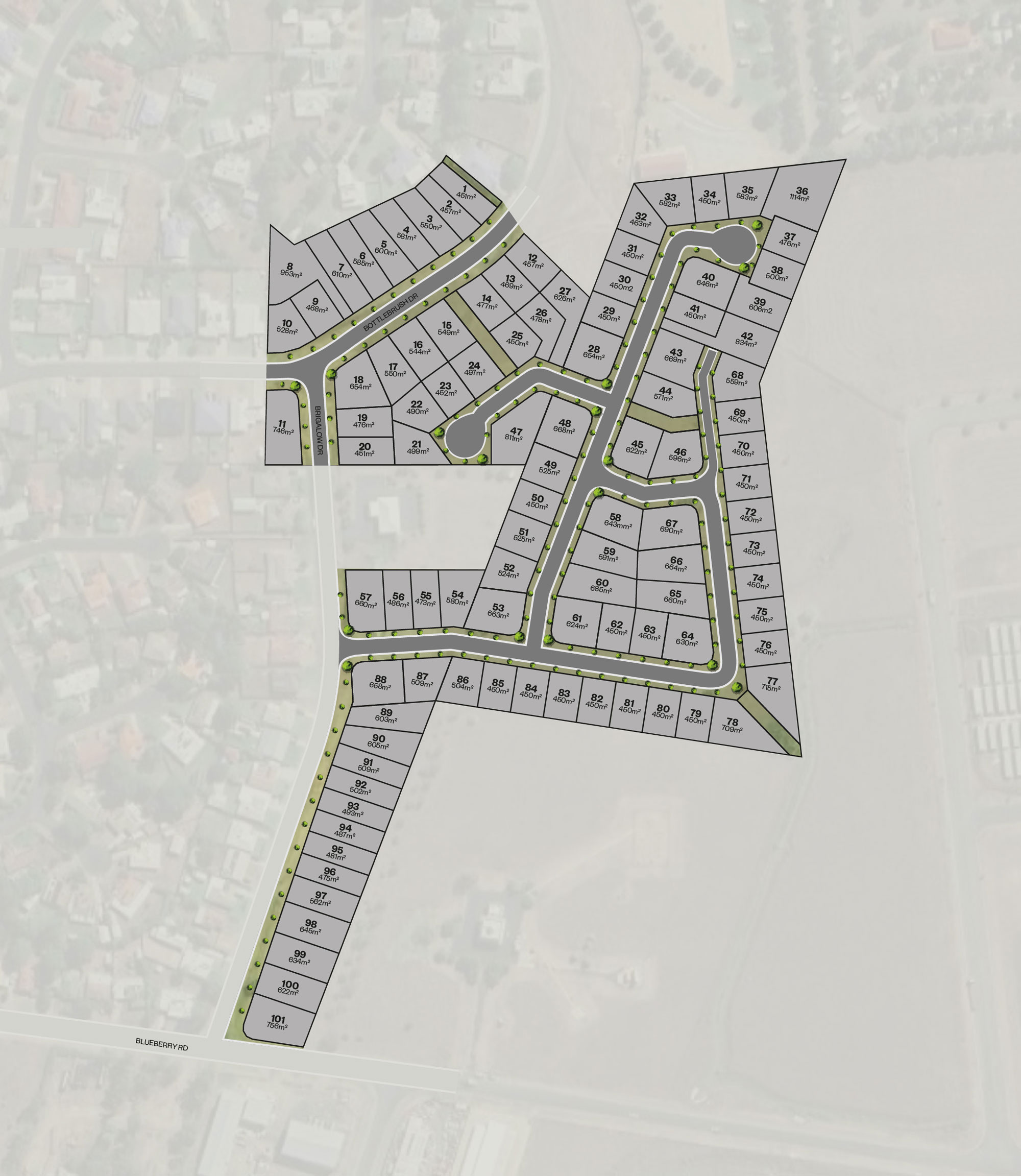 Bottlebrush Estate - Moree Masterplan