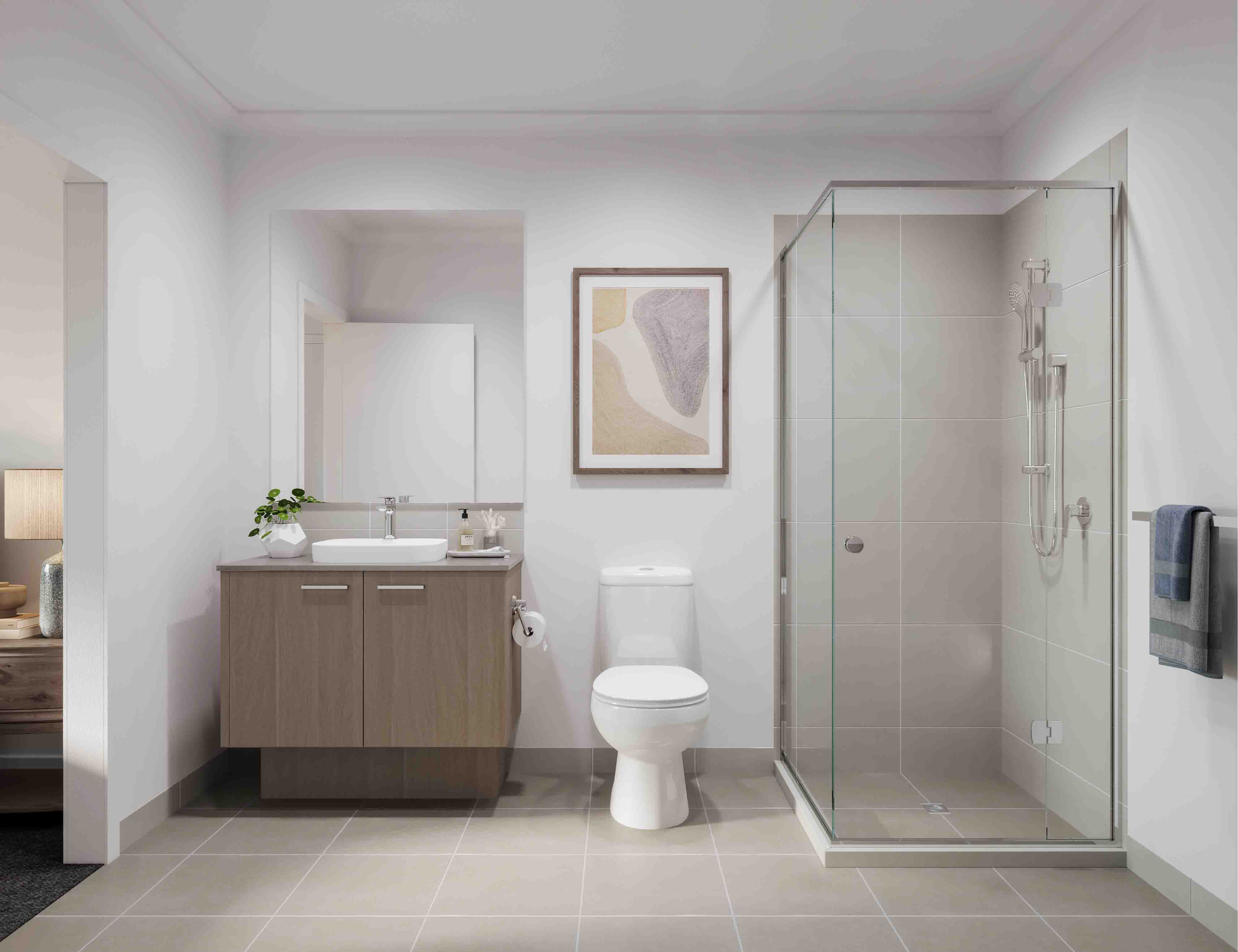 Boutique Homes Townhomes at Orana - Clyde North Bathroom