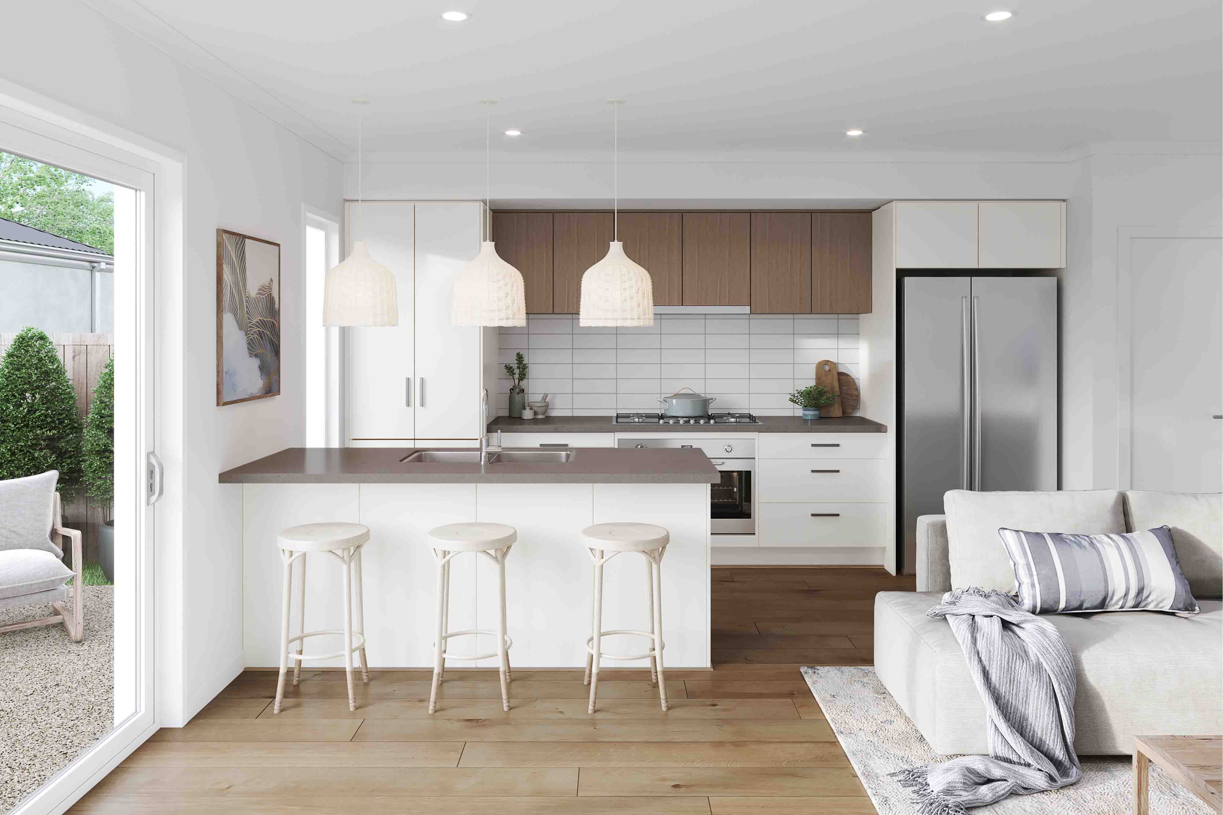 Boutique Homes Townhomes at The Grove - Tarneit Kitchen