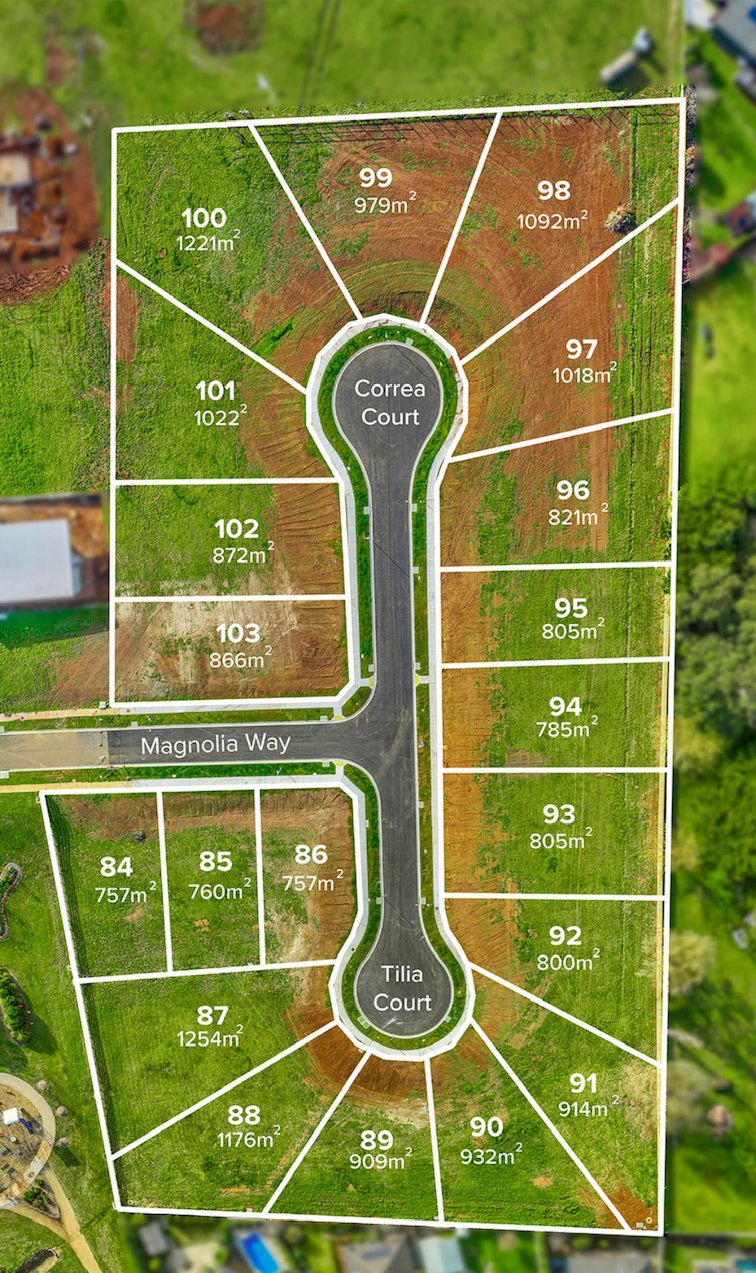 Bowen Heights Estate - Warragu Aerial