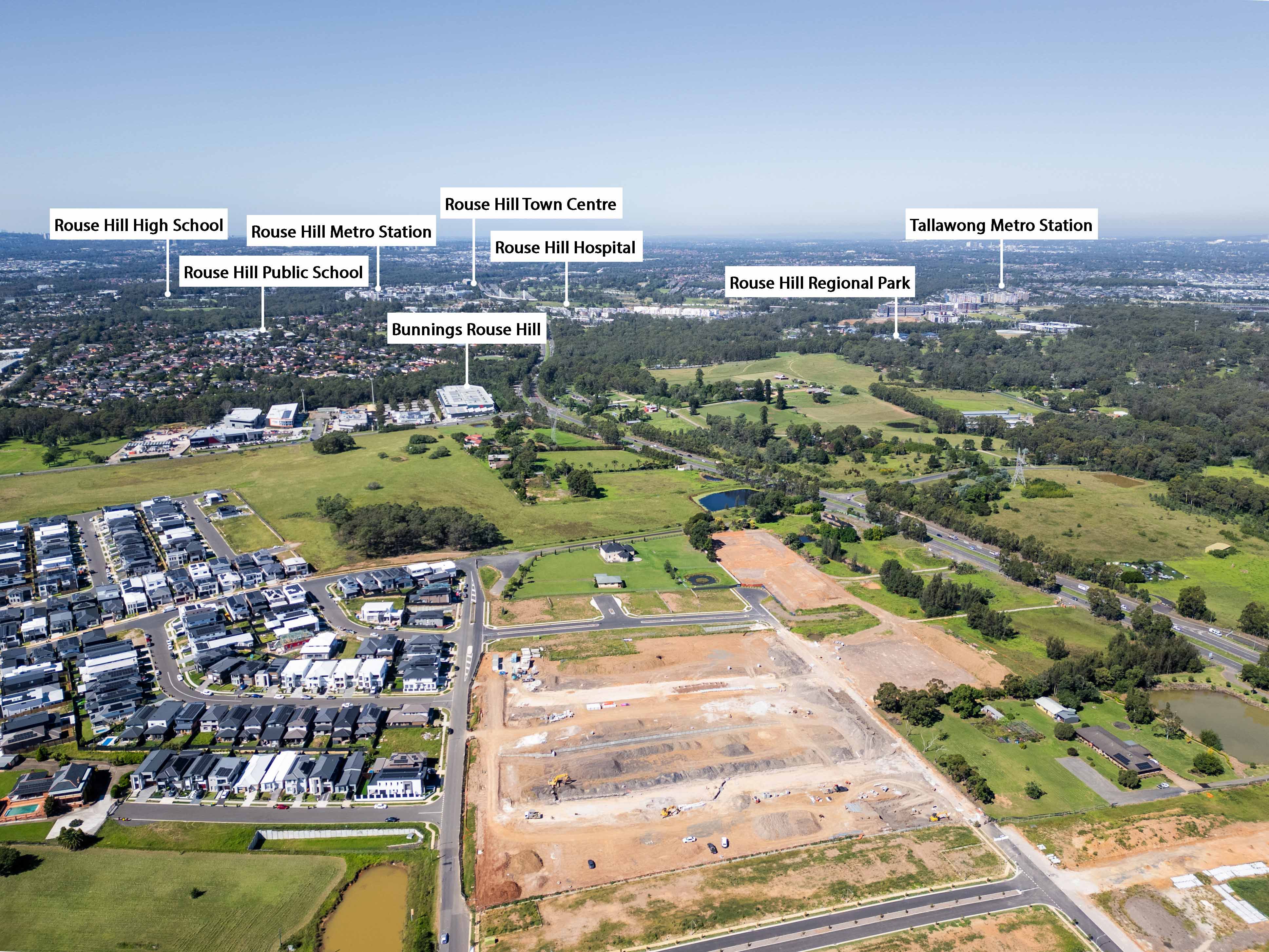 Box Hill Quarter Estate - Box Hill Location Map