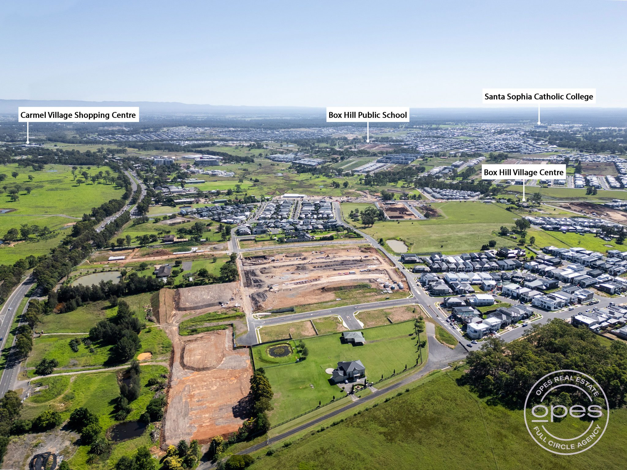 Box Hill Quarter Estate - Box Hill Location Map