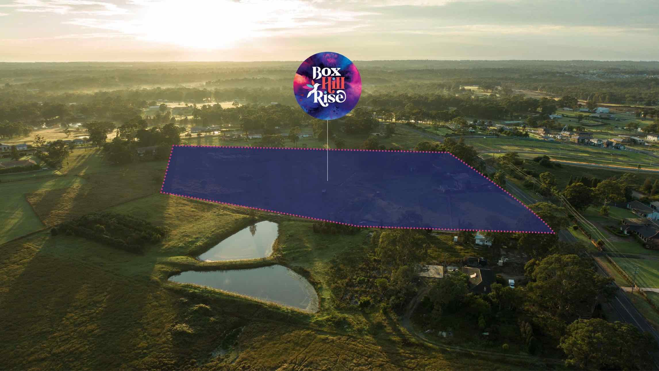 Box Hill Rise Estate - Box Hill Aerial 2