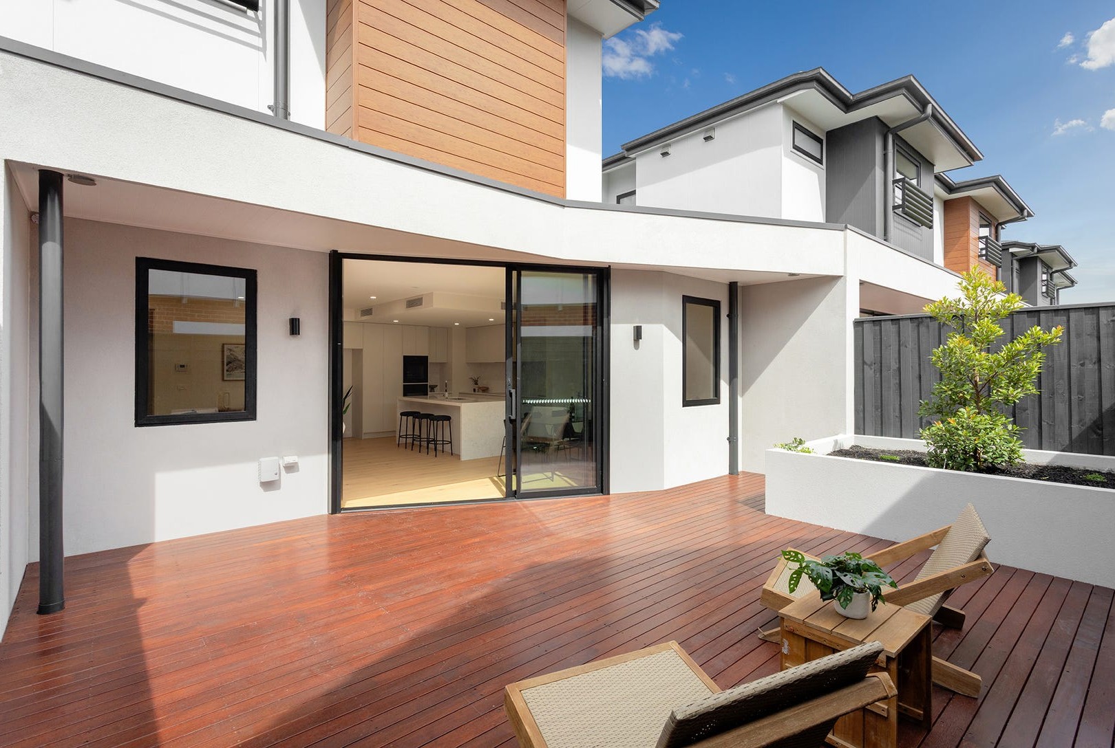 Boyd Park Townhomes - Murrumbeena Backyard