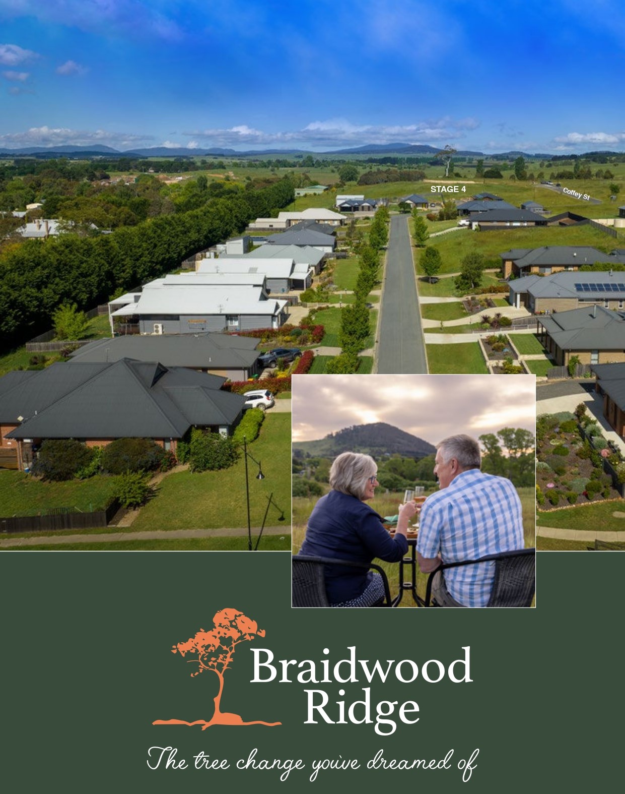 Braidwood Ridge Estate - Braidwood Aerial