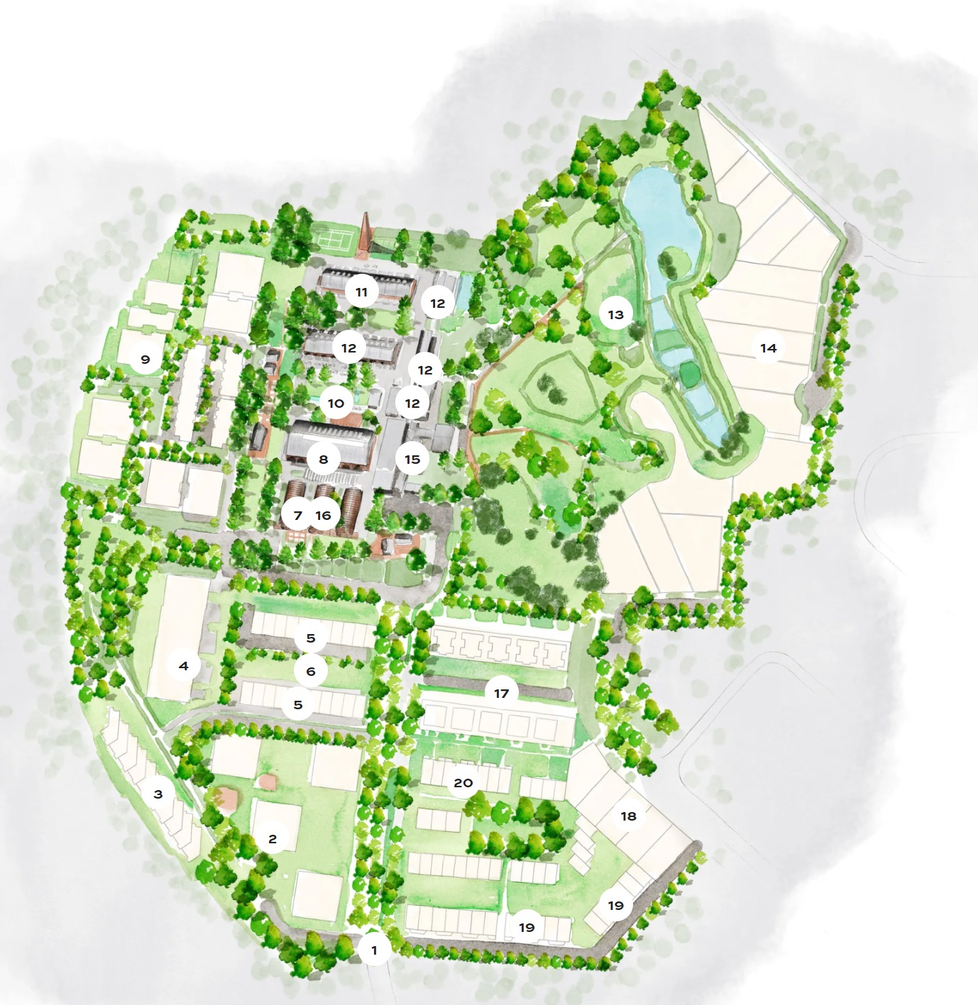 Brickworks Estate - Yarralumla Release Map