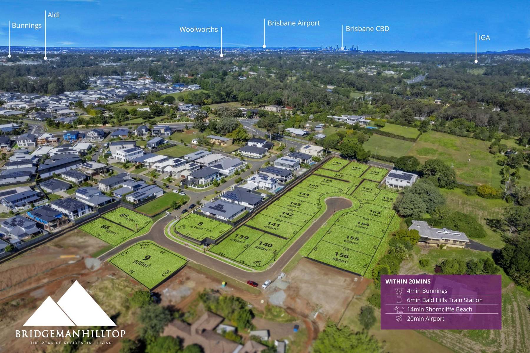 Bridgeman Hilltop Estate - Bridgeman Downs