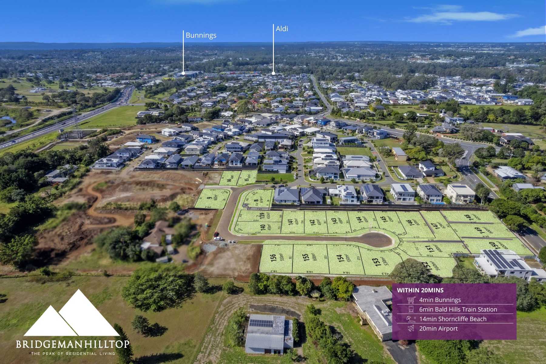 Bridgeman Hilltop Estate - Bridgeman Downs