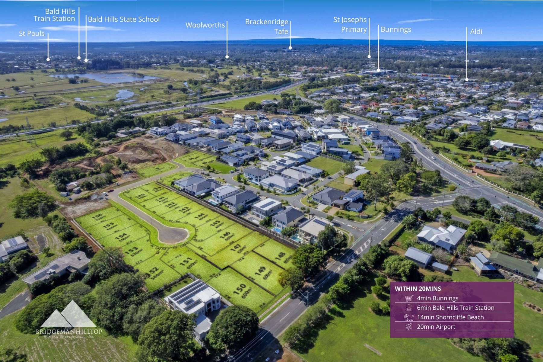 Bridgeman Hilltop Estate - Bridgeman Downs