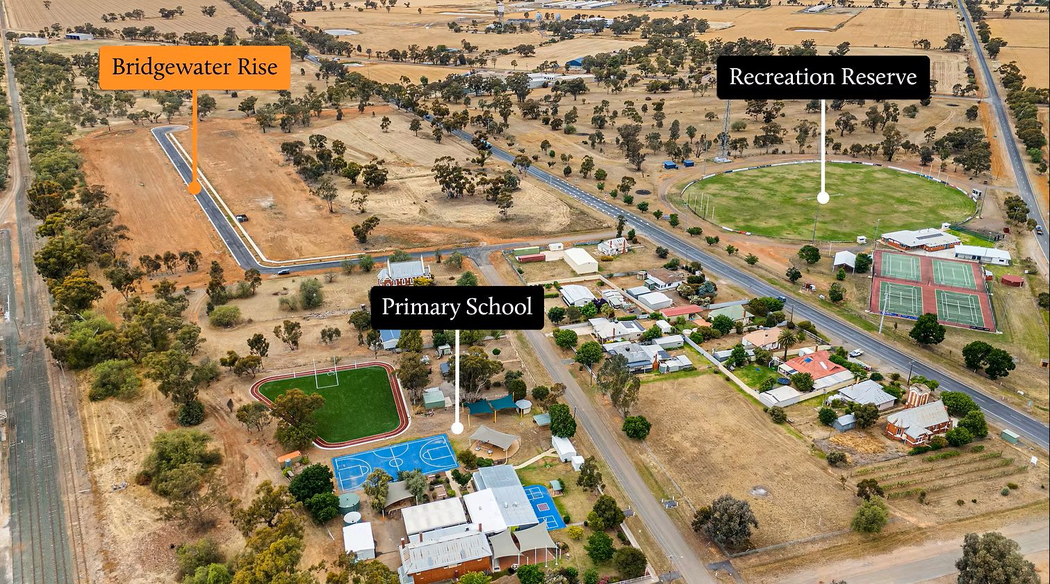 Bridgewater Rise Estate - Bridgewater On Loddon Aerial