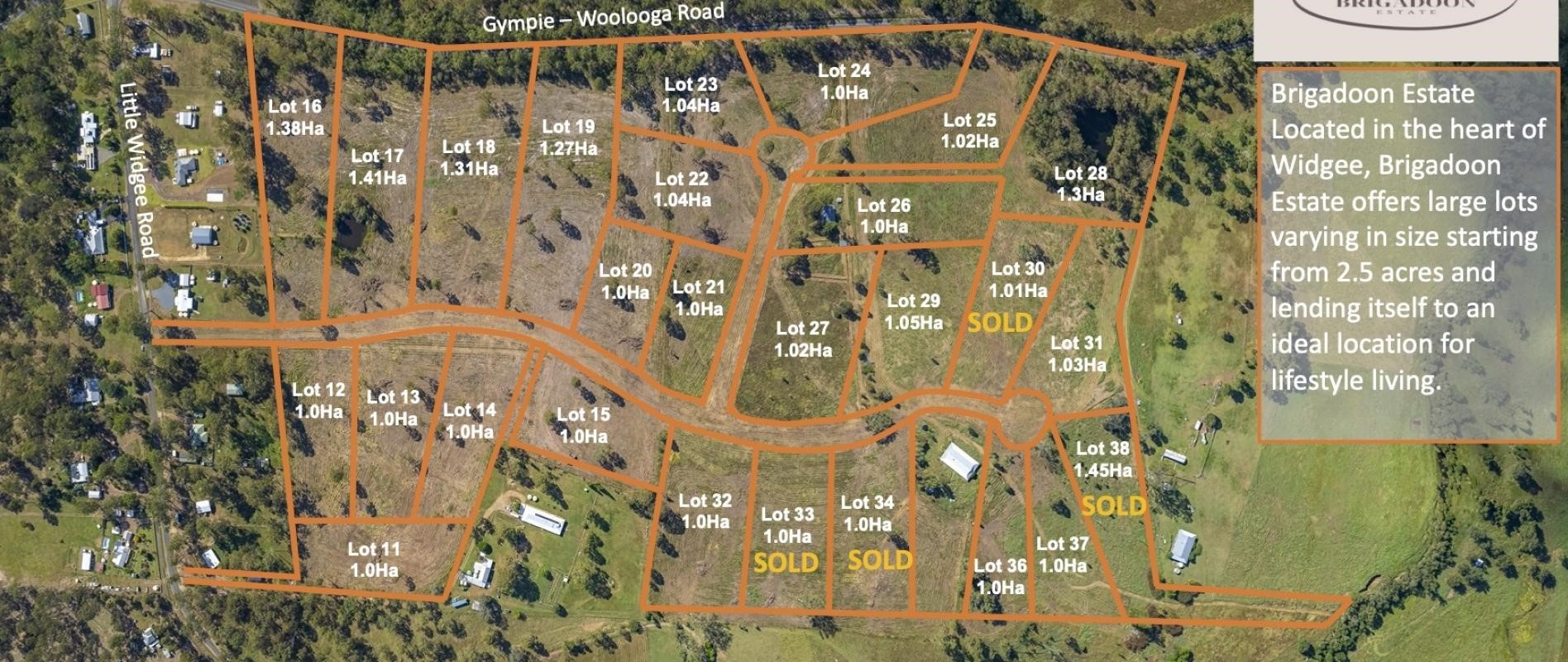 Brigadoon Estate - Widgee Masterplan
