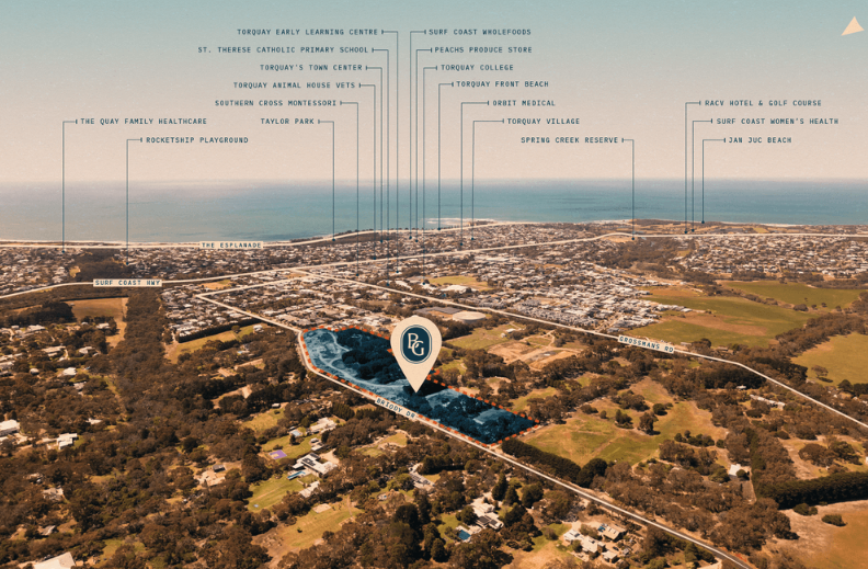Briody Grove Estate - Torquay Aerial