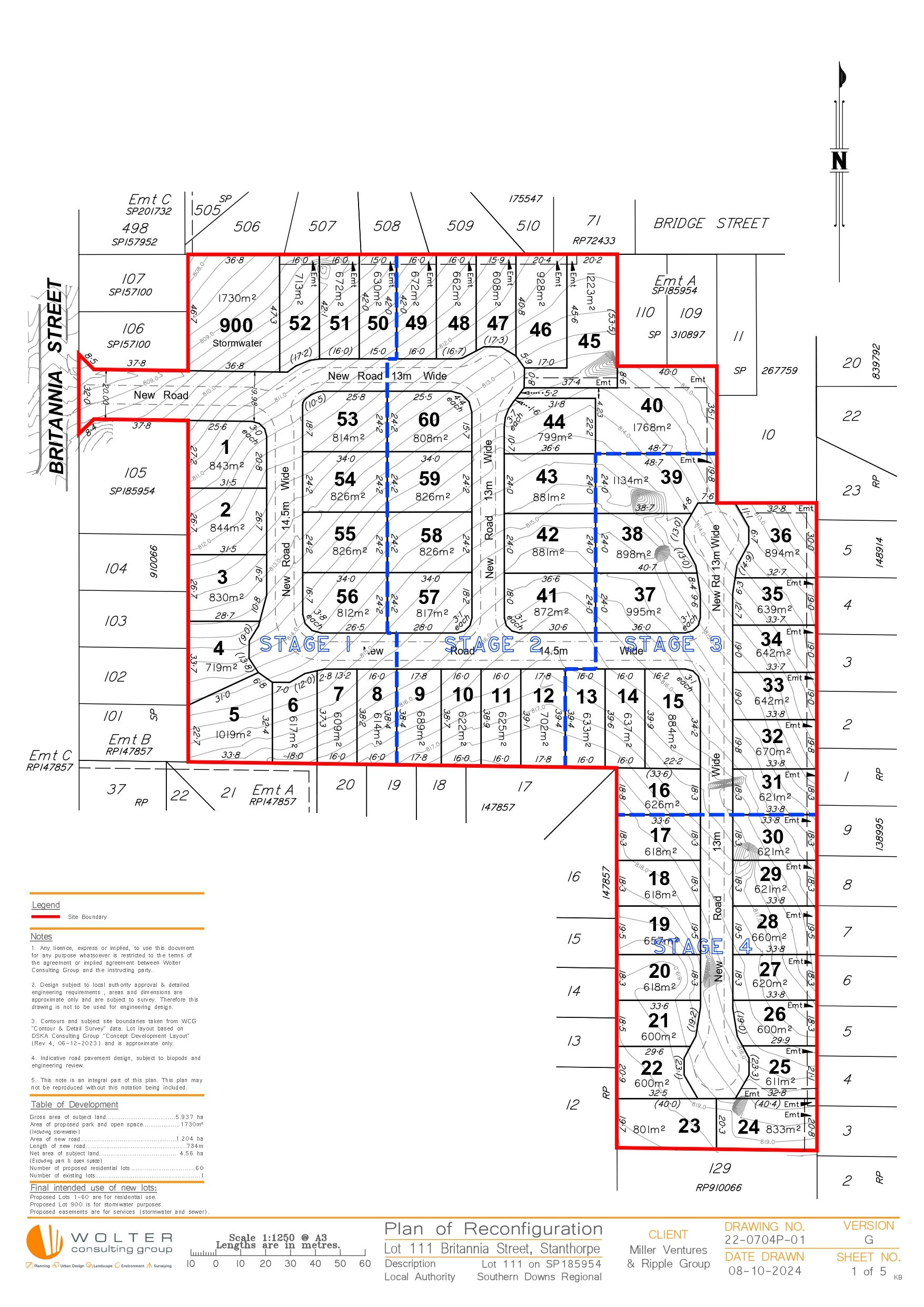 Britannia Street - Stanthorpe Masterplan