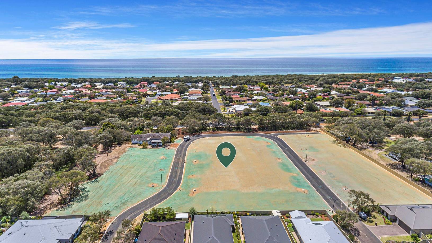 Broadwater Bayside Estate - Broadwater Aerial