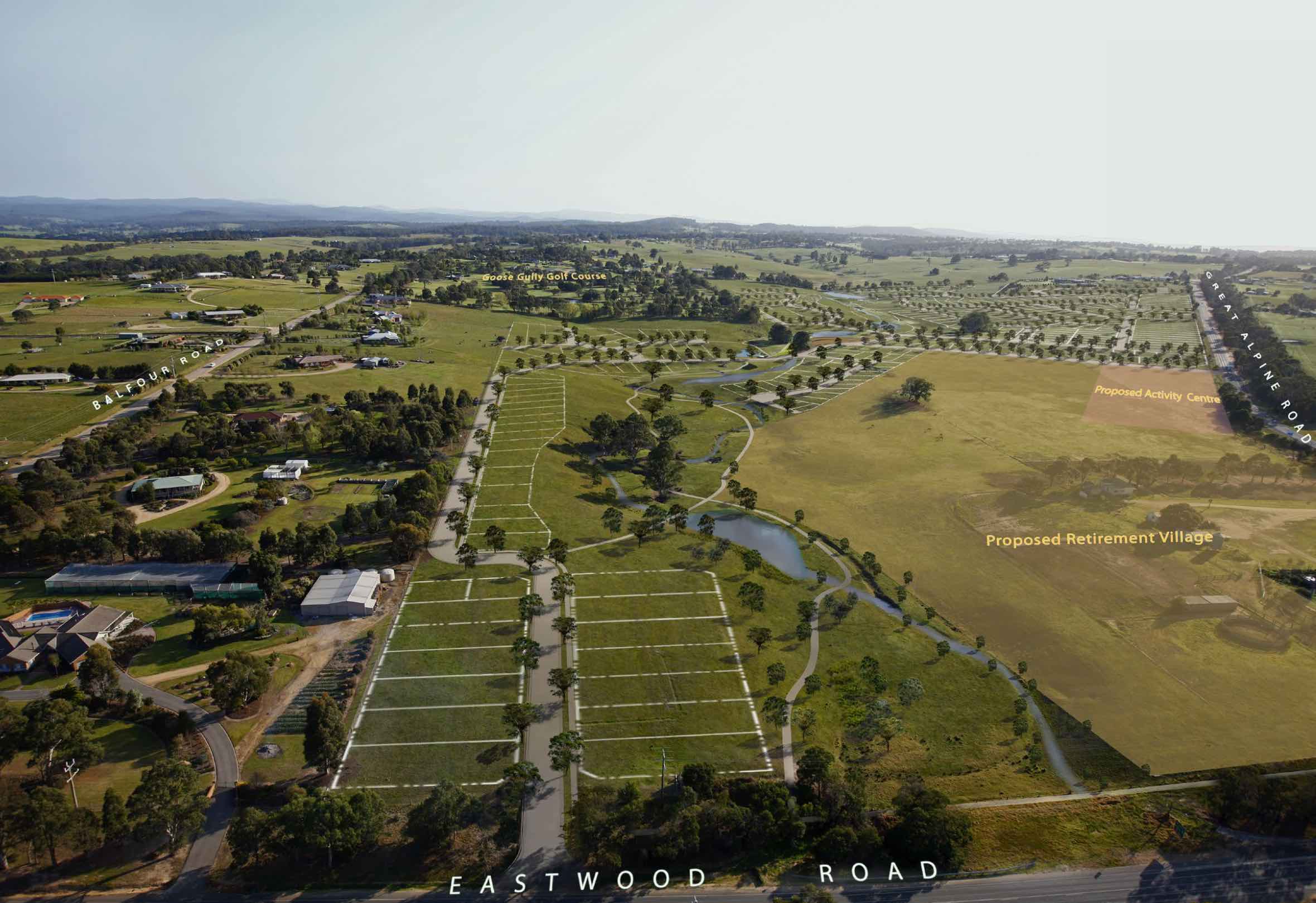 Brookfield Lakes Lucknow Aerial