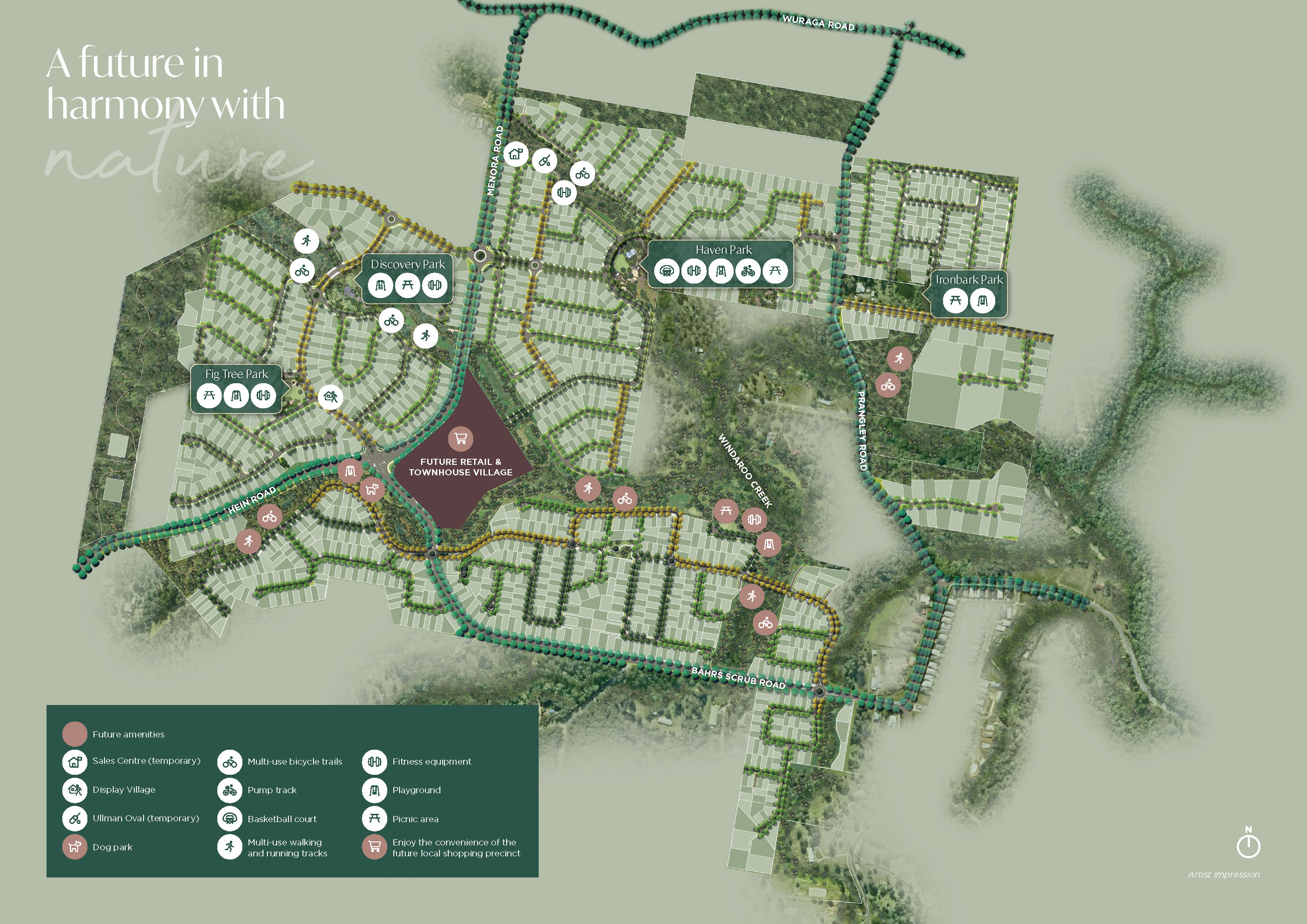 Brookhaven Estate - Bahrs Scrub Masterplan