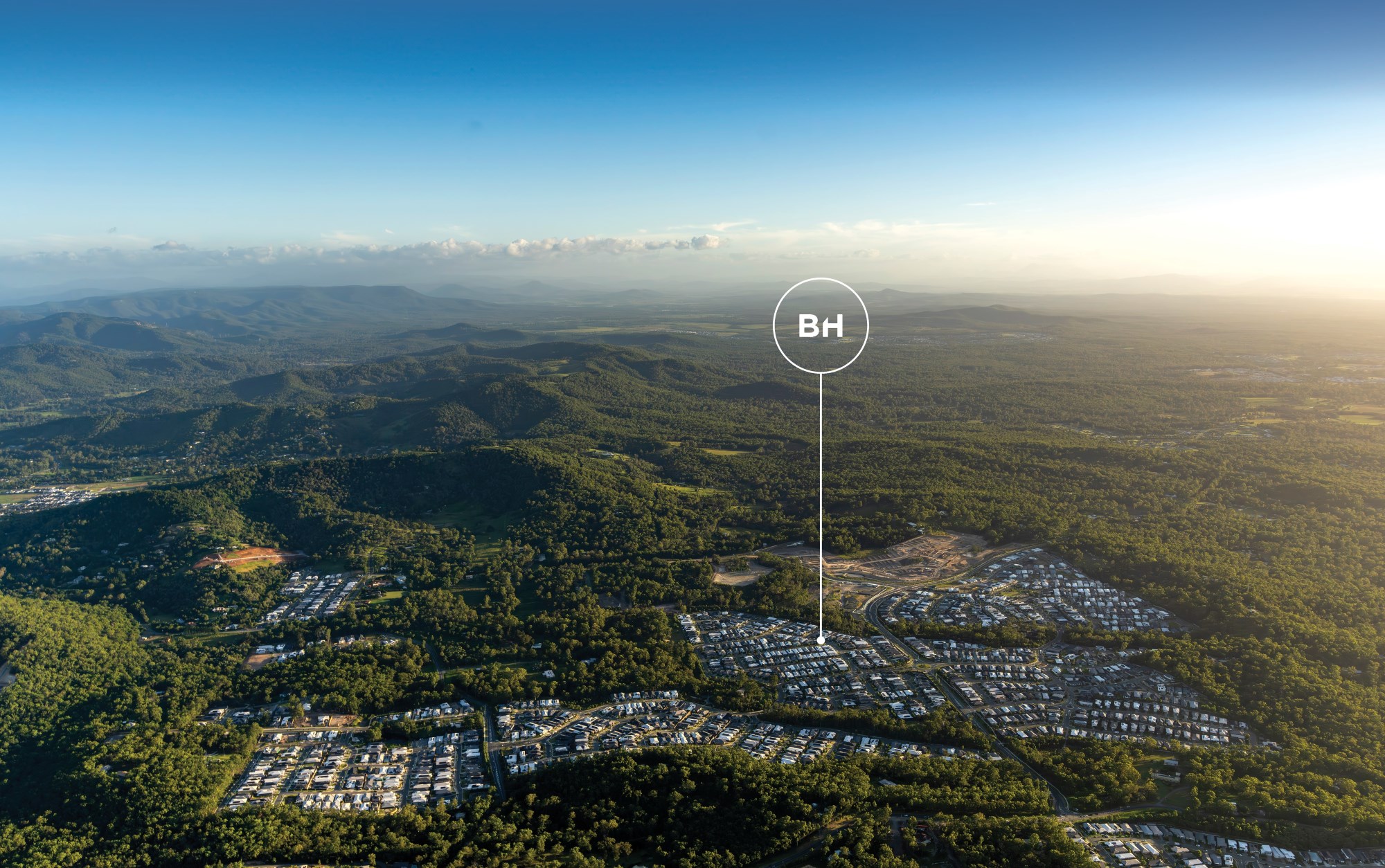 Brookhaven Estate - Bahrs Scrub Aerial