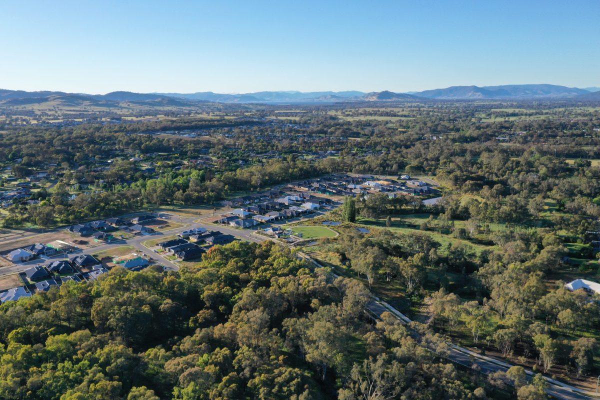 Brooklyn Fields Estate - Thurgoona Aerial