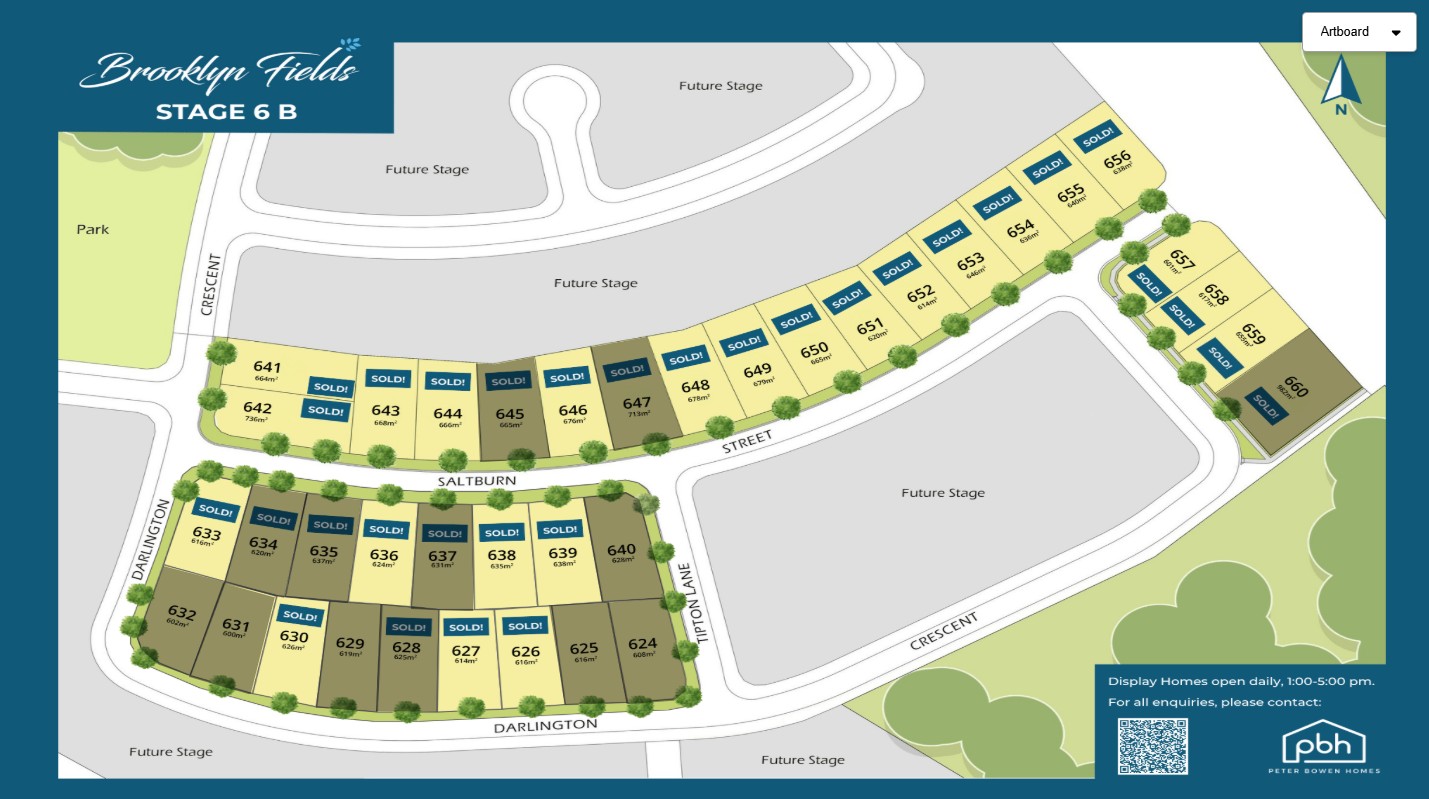 Brooklyn Fields Estate - Thurgoona Release Map