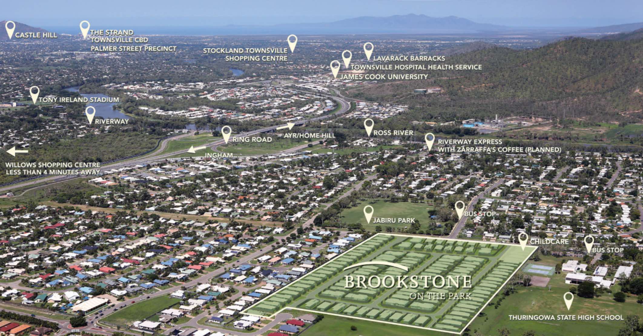 Brookstone on the Park Estate - Condon Aerial