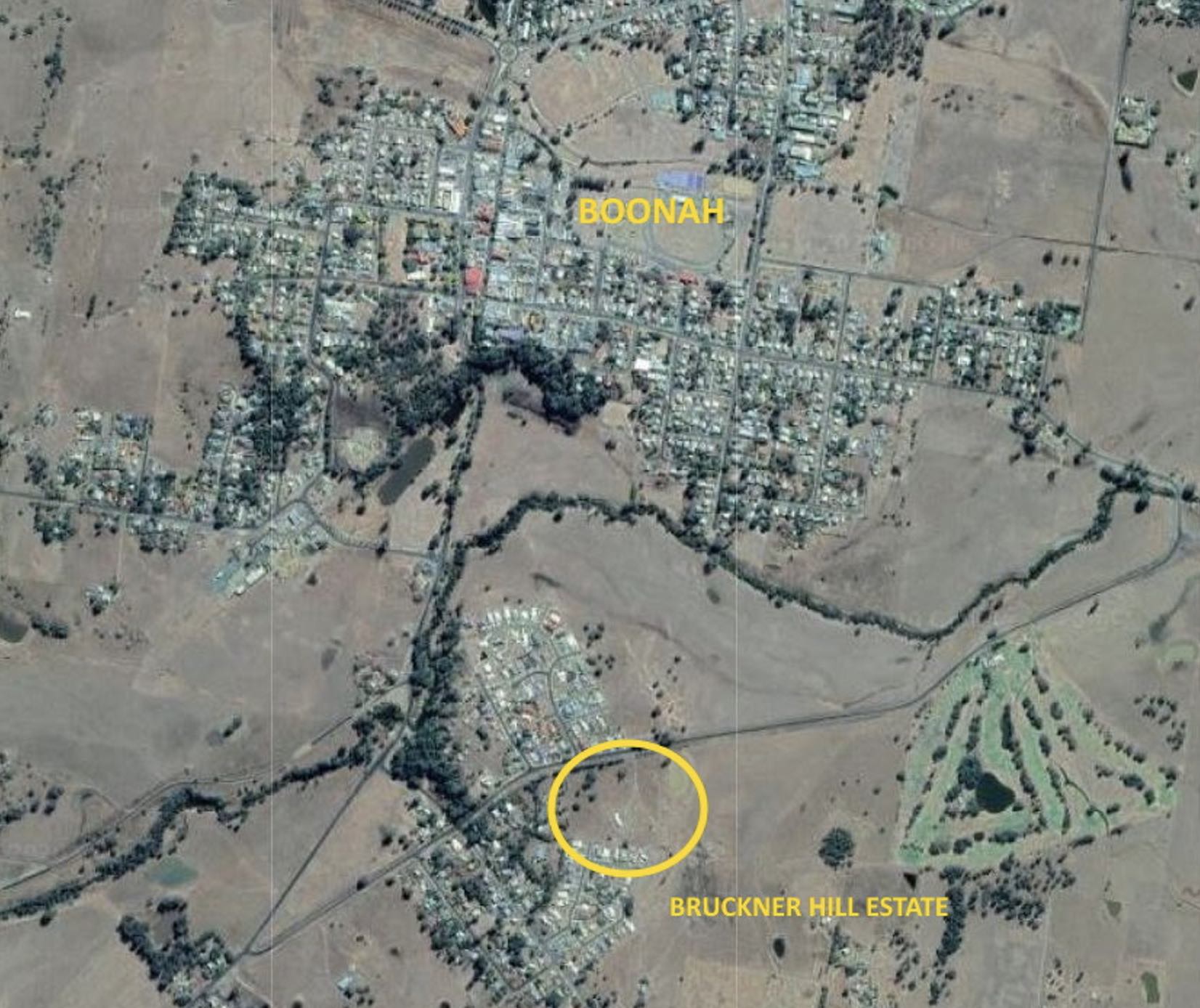 Bruckner Hill Estate - Dugandan Aerial