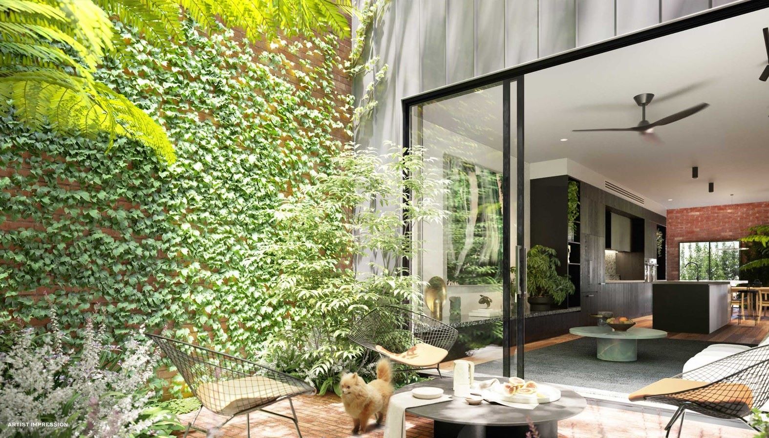 Brunswick Established Townhomes - Brunswick Render