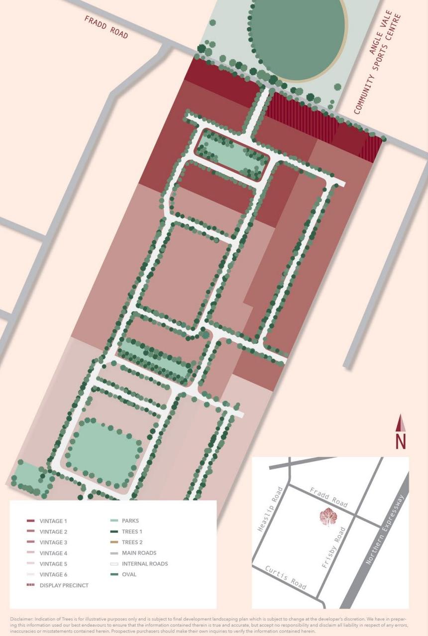Burgundy Estate - Angle V Masterplan