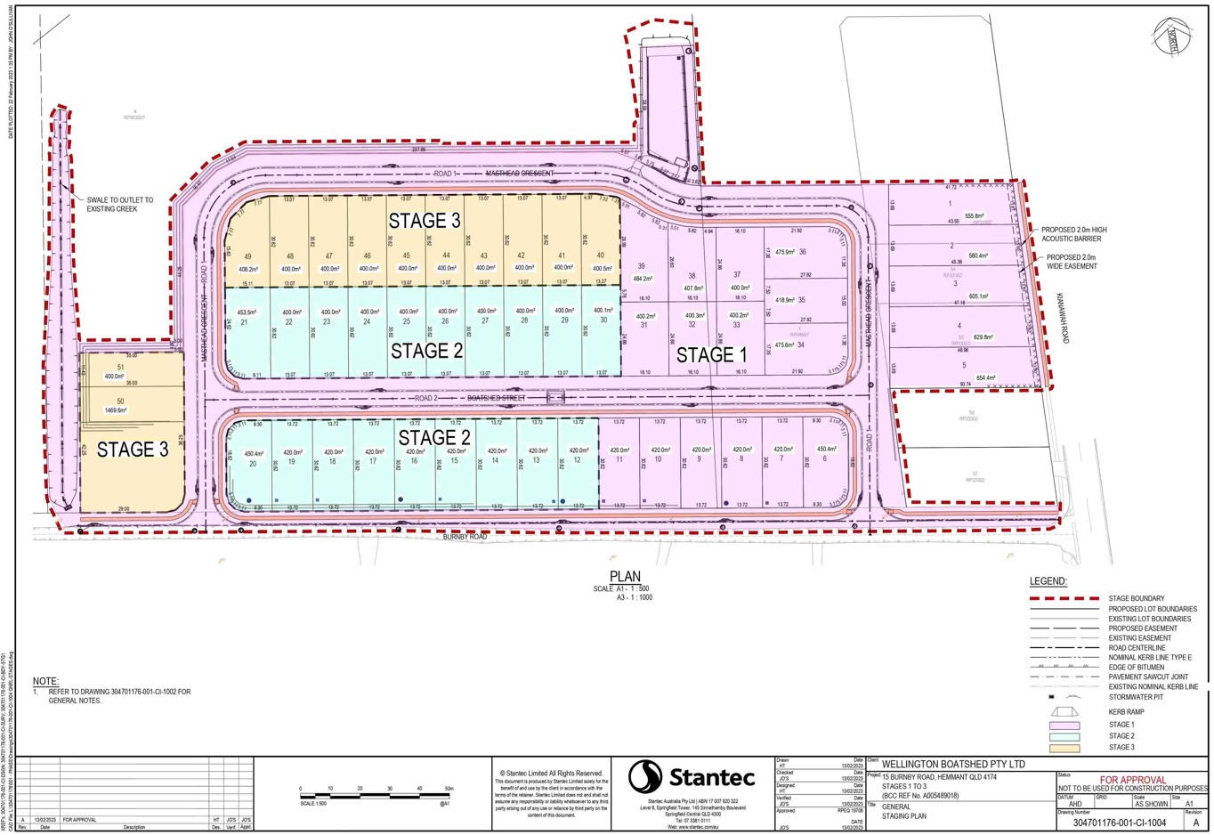 Burnby Rise Estate - Hemmant Masterplan