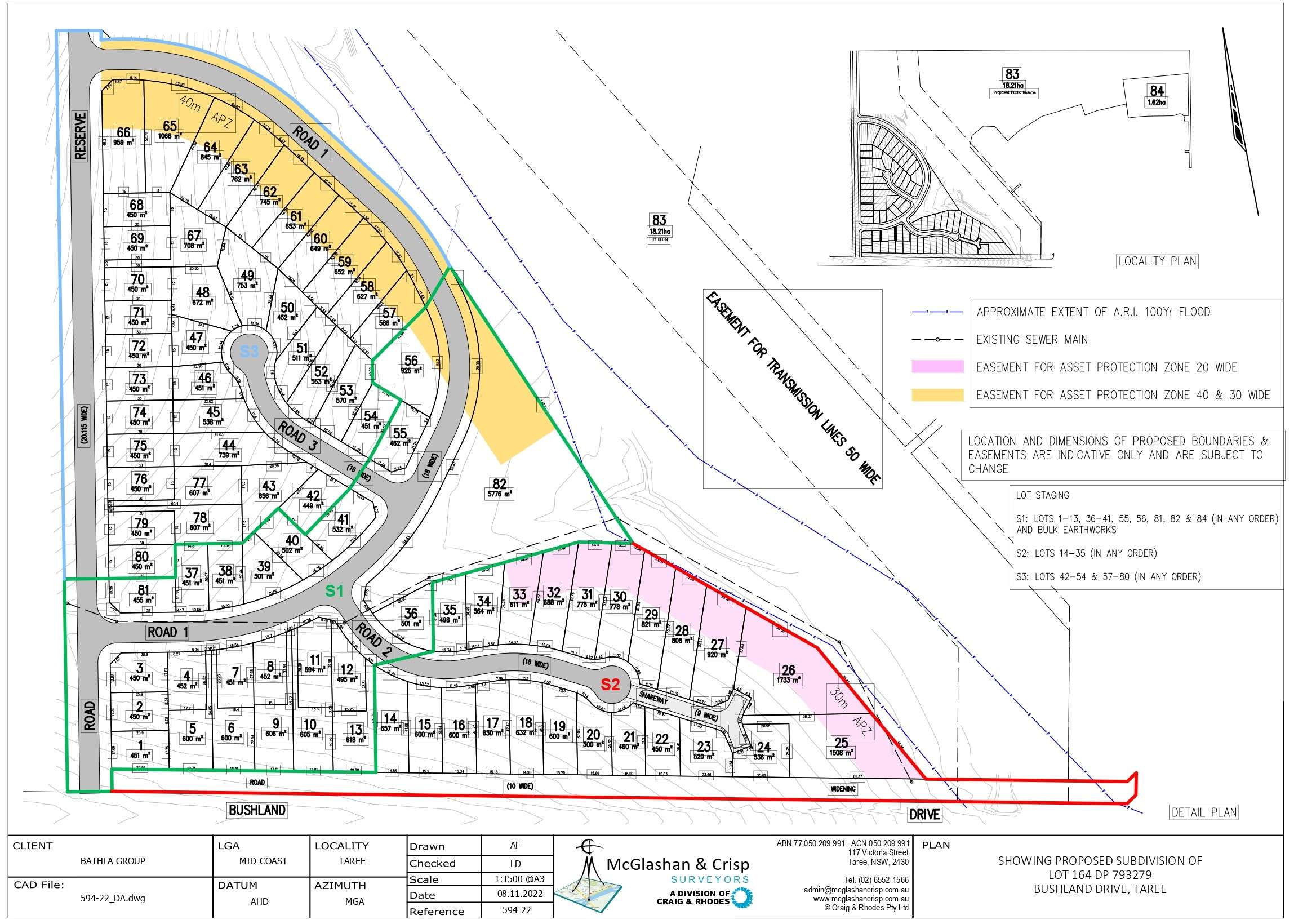 Bushland Drive - Taree Masterplan