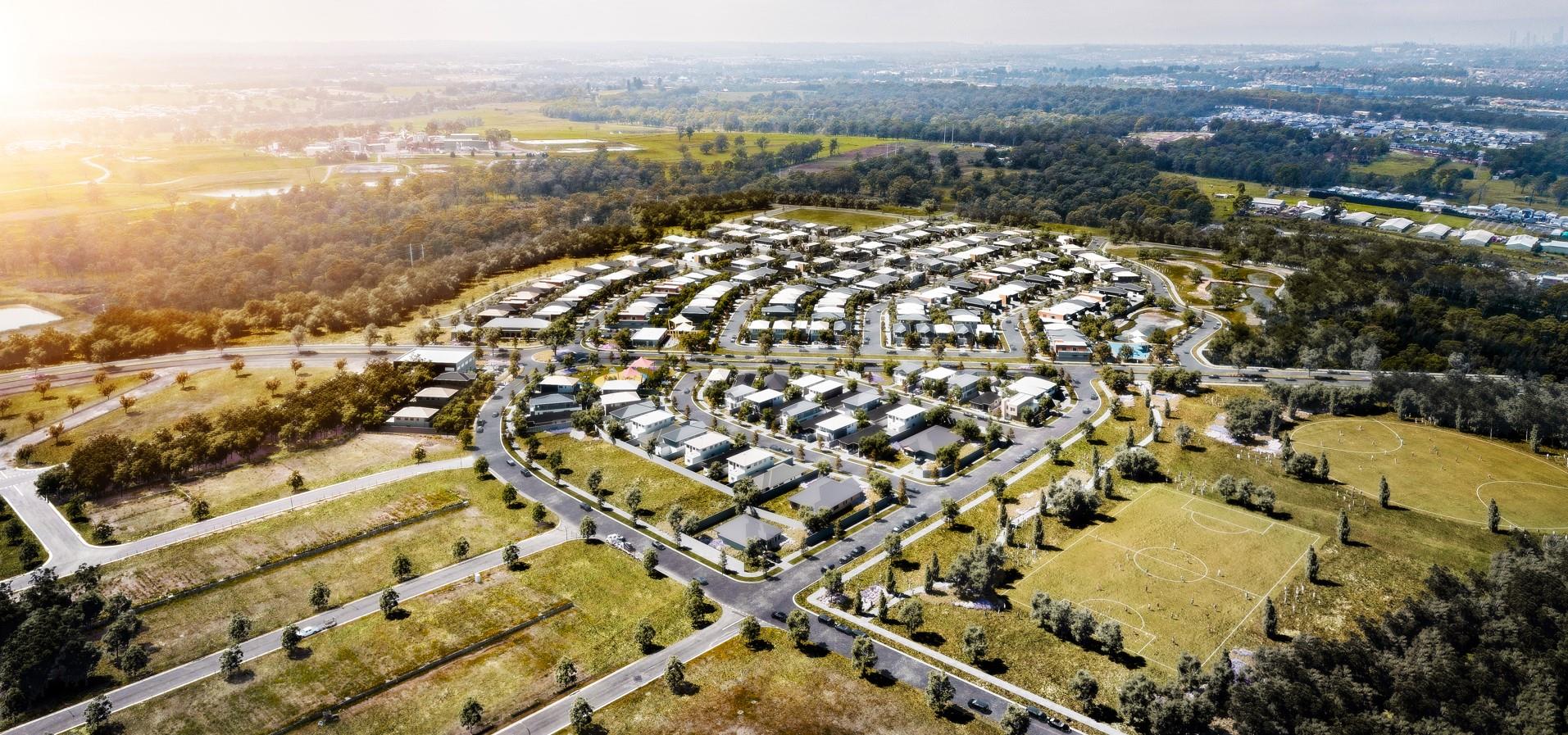 CASA at Sapphire Estate - Rouse H Aerial