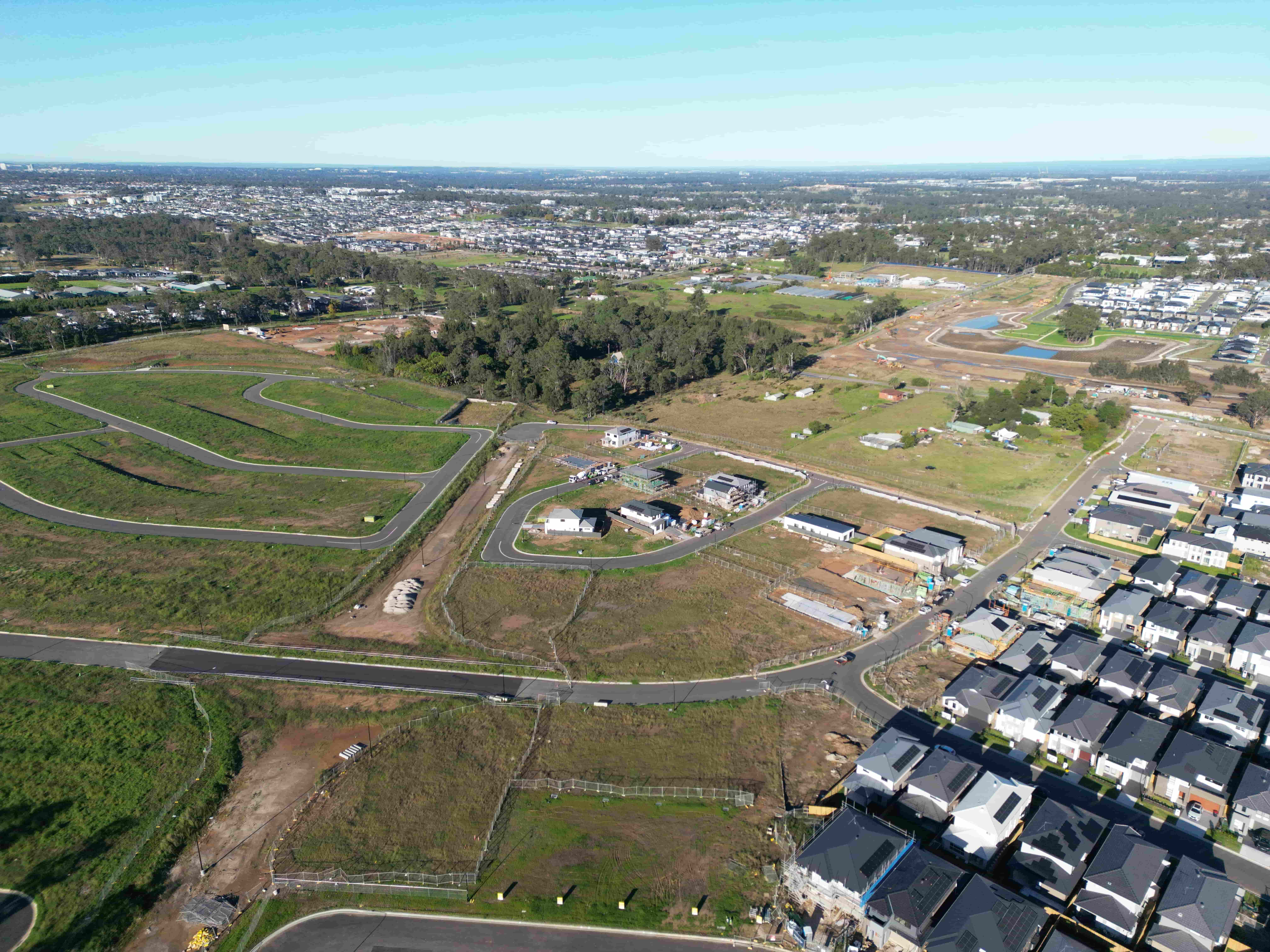 CASA at Sapphire Estate - Rouse Hill Aerial