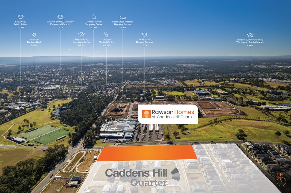 Caddens Hill Quarter Estate - Caddens Aerial