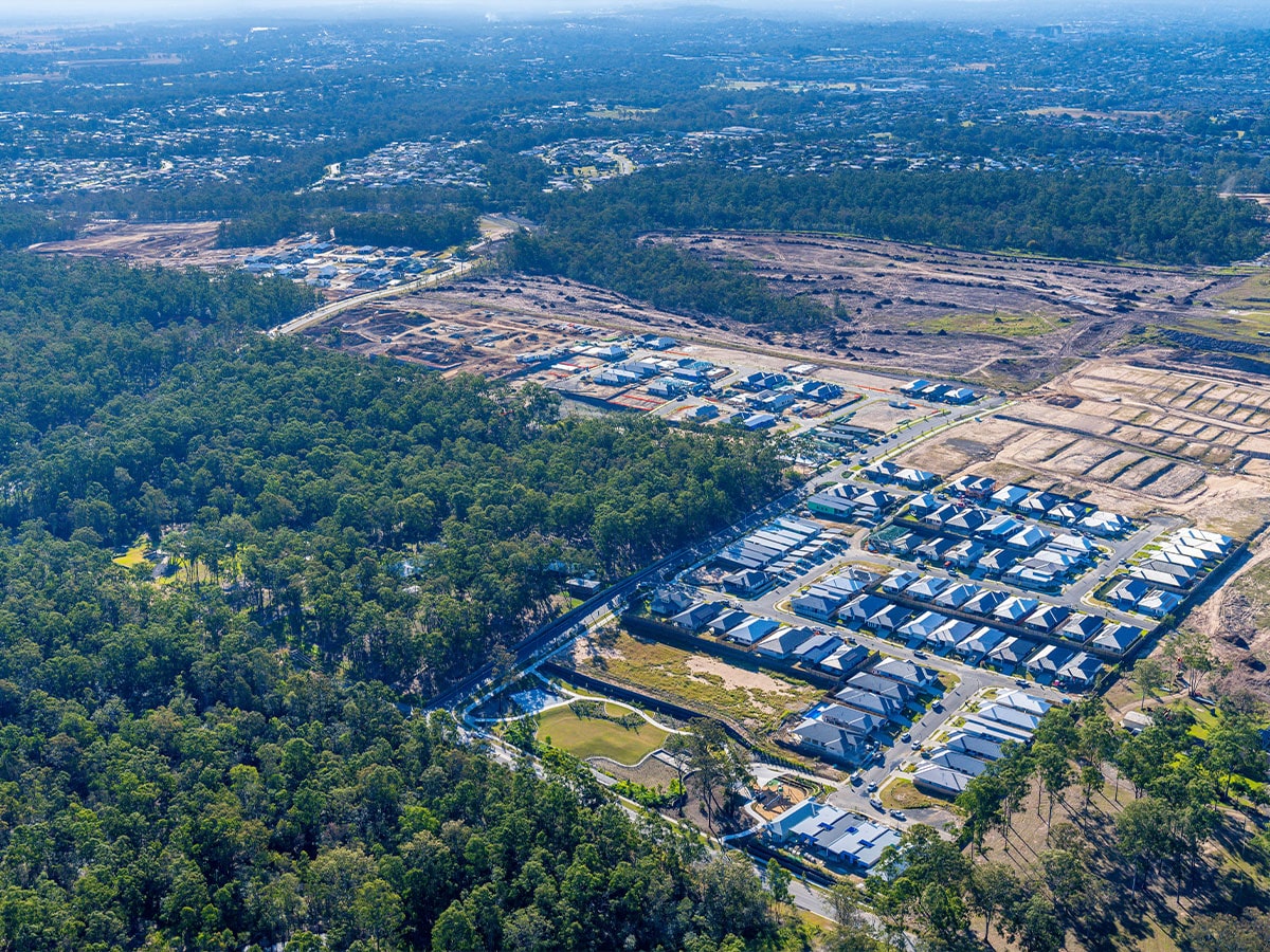 Cadence Estate - Ripley Aerial