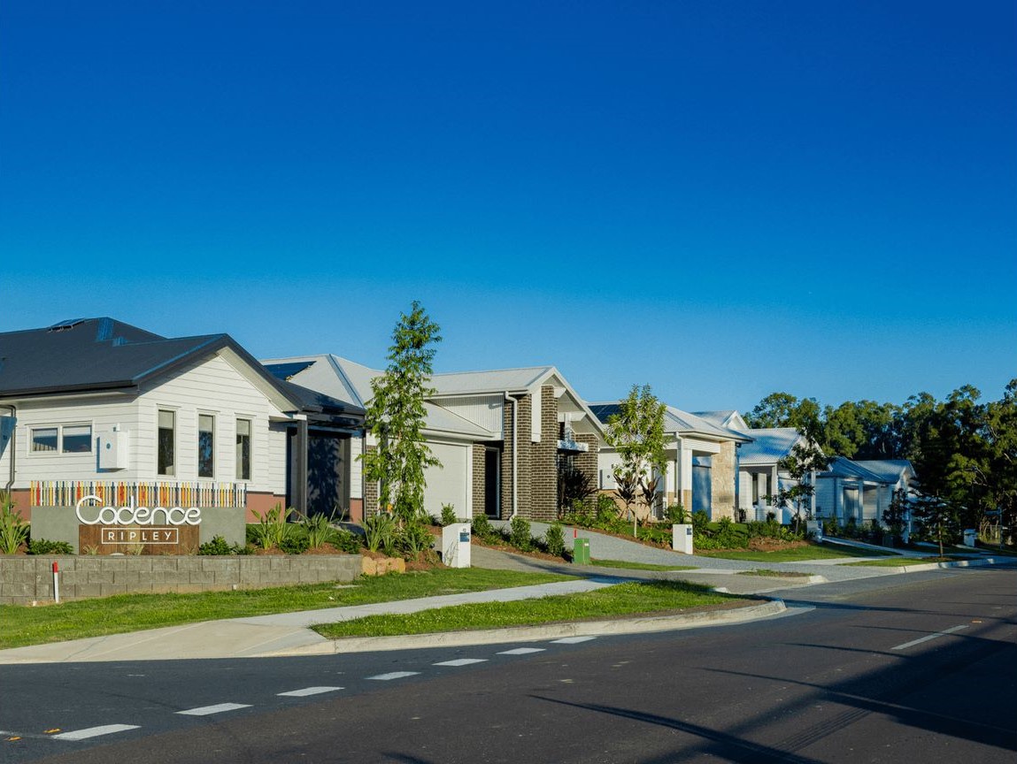 Cadence Estate - Ripley Streetscape