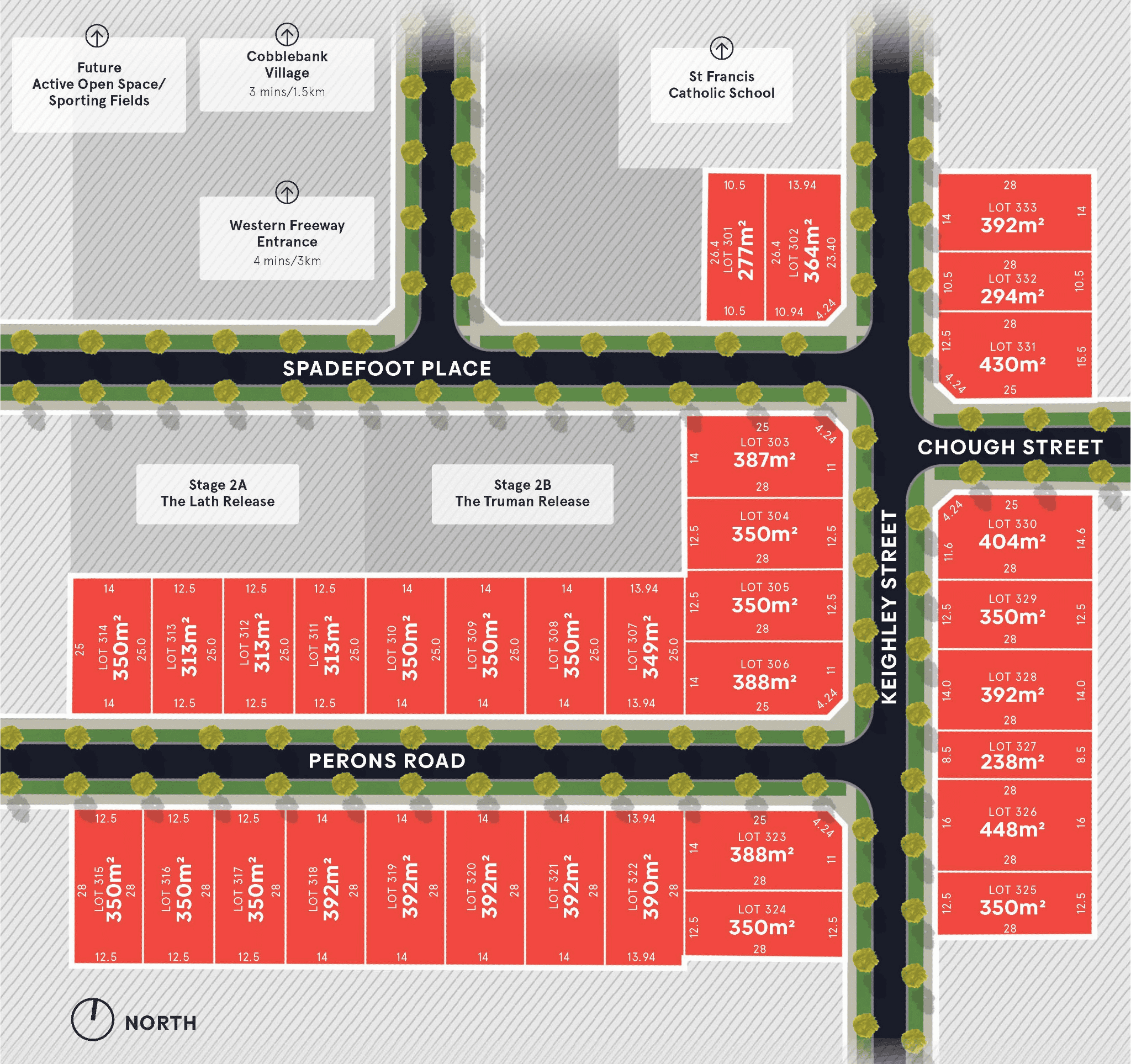 Camden Place Estate - Strathtulloh Release Map