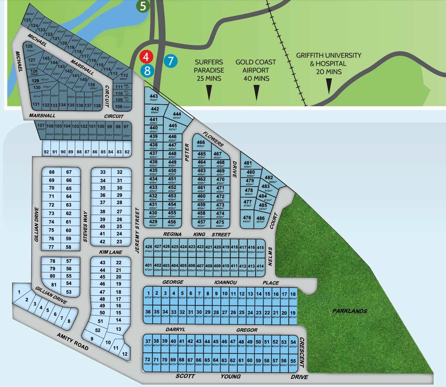 Camelot Estate - Coomera Masterplan