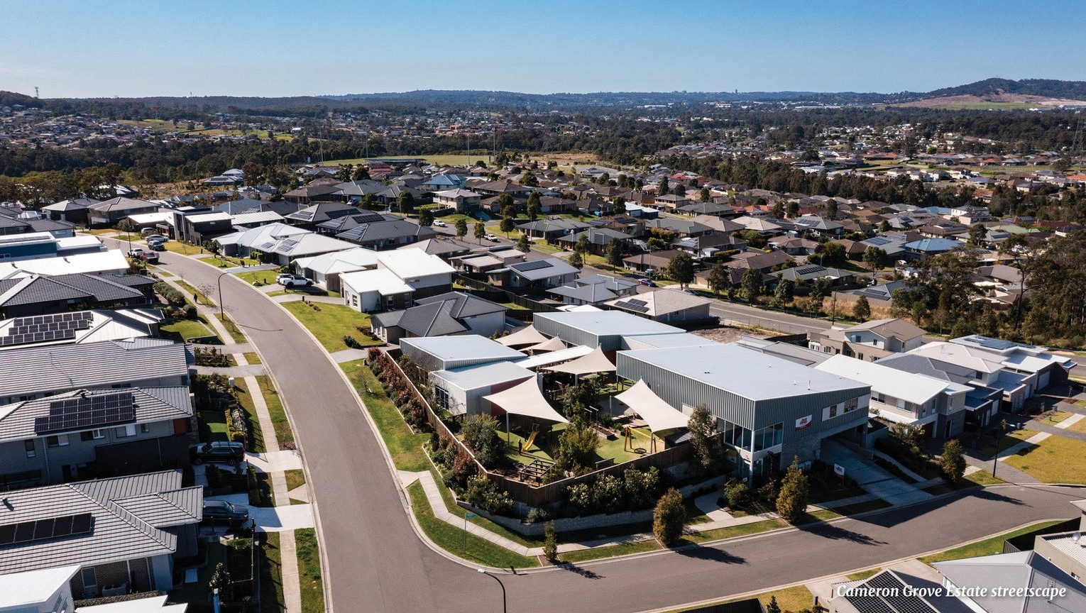 Cameron Grove Estate - Cameron Park Aerial
