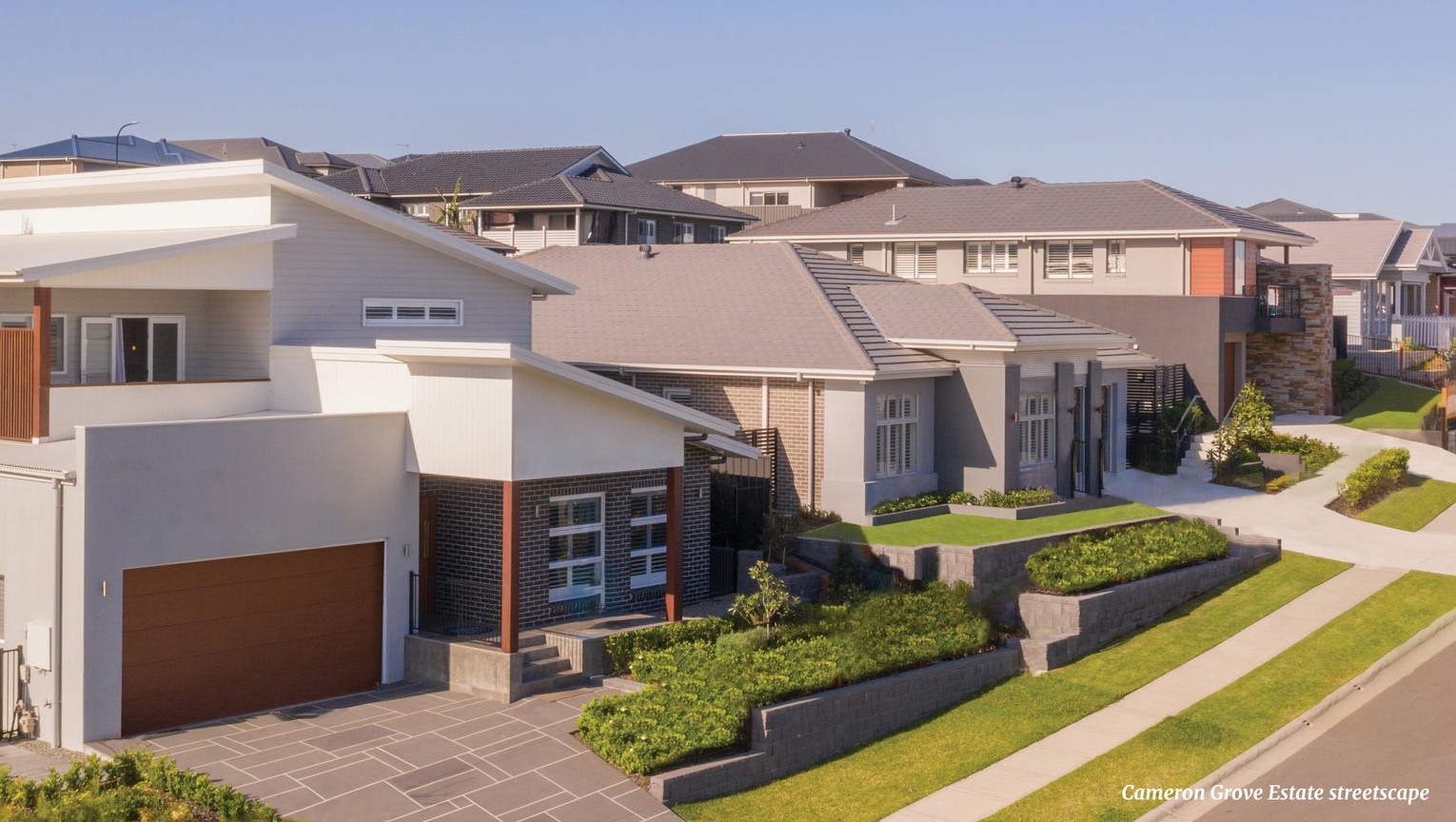 Cameron Grove Estate - Cameron Park Streetscape