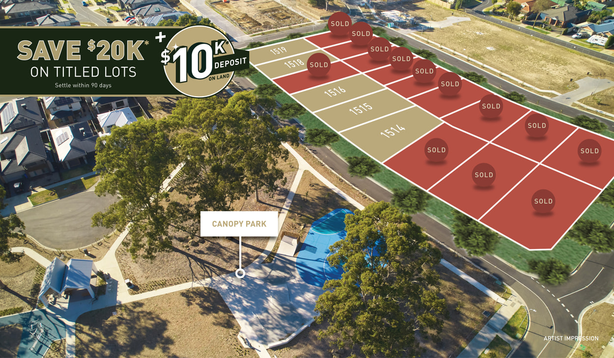 Canopy at Amstel Estate - Cranbourne Promotion/Offer