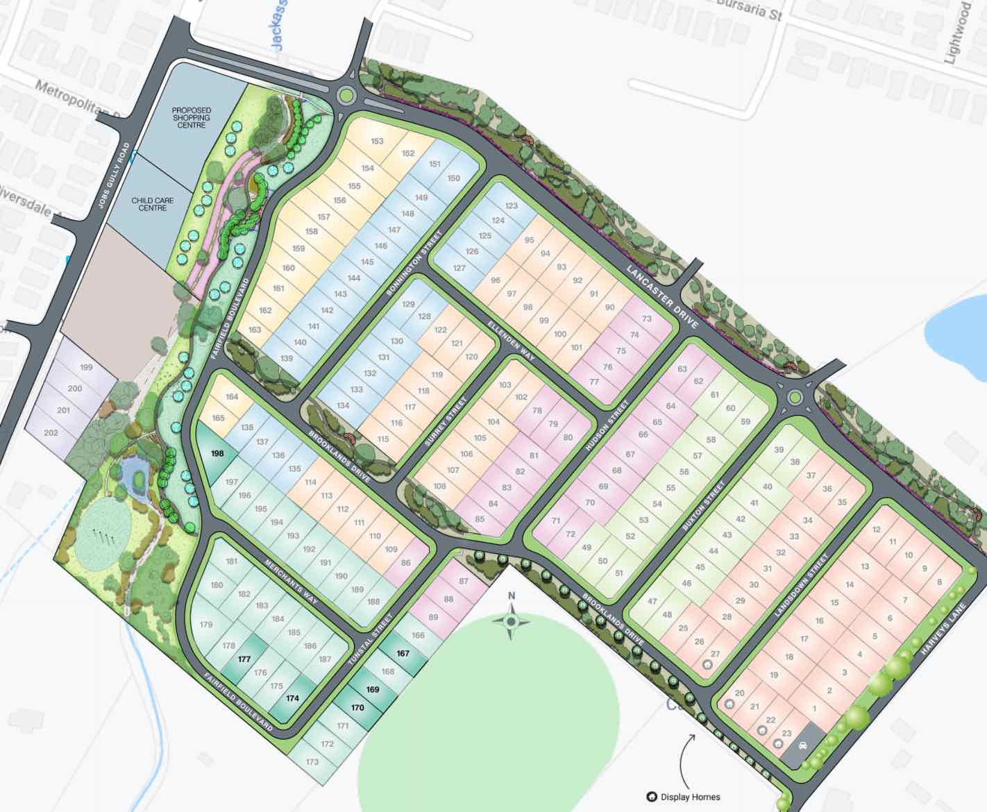 Canterbury Jackass Flat Masterplan
