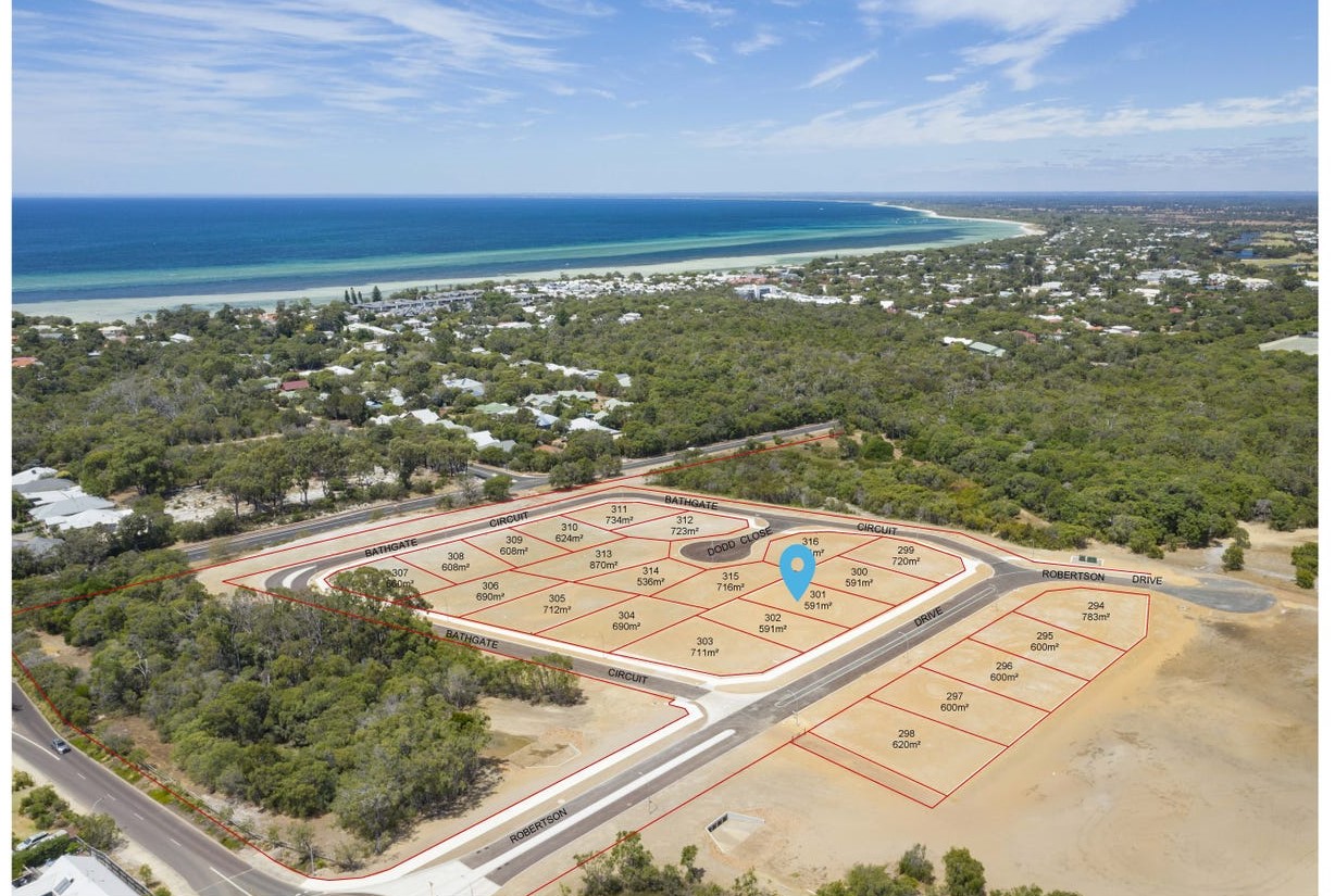 Cape Rise Estate - Dunsborough Aerial