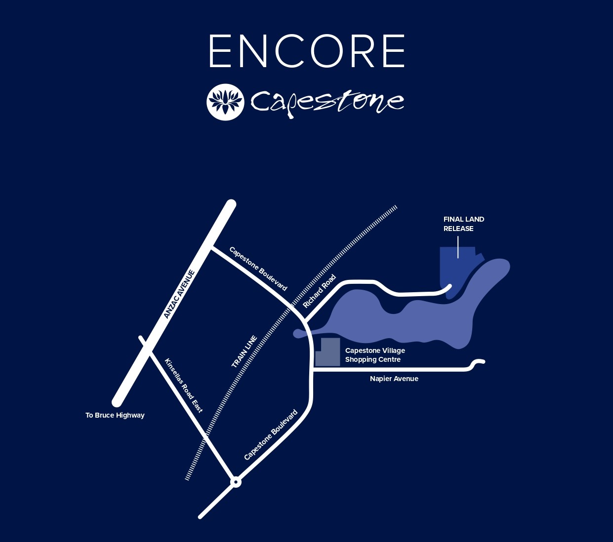Capestone Estate - Mango Hill Location Map