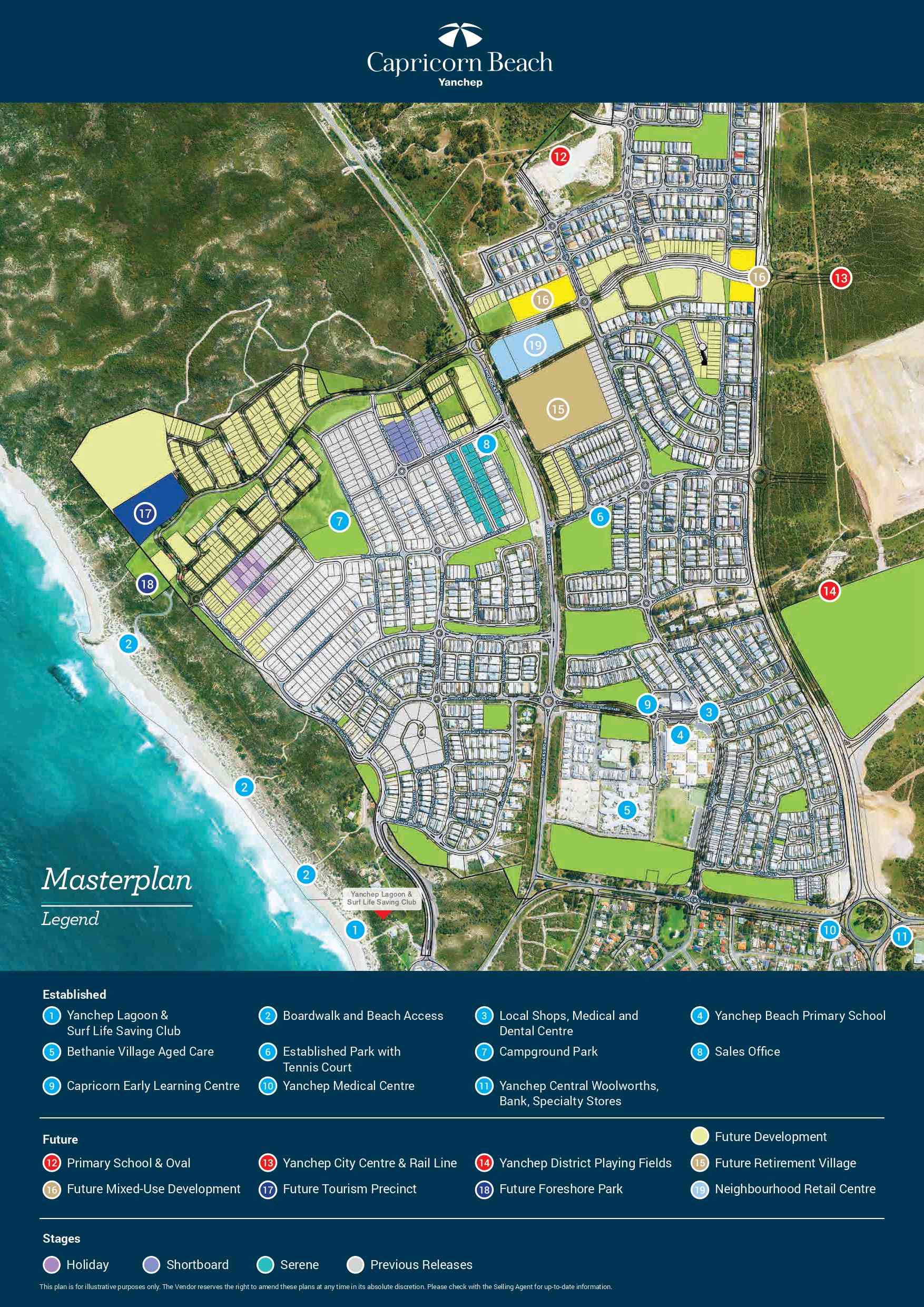 Capricorn Beach Estate - Yanchep Masterplan