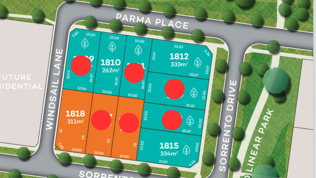 Carolina Estate - Deanside Release Map