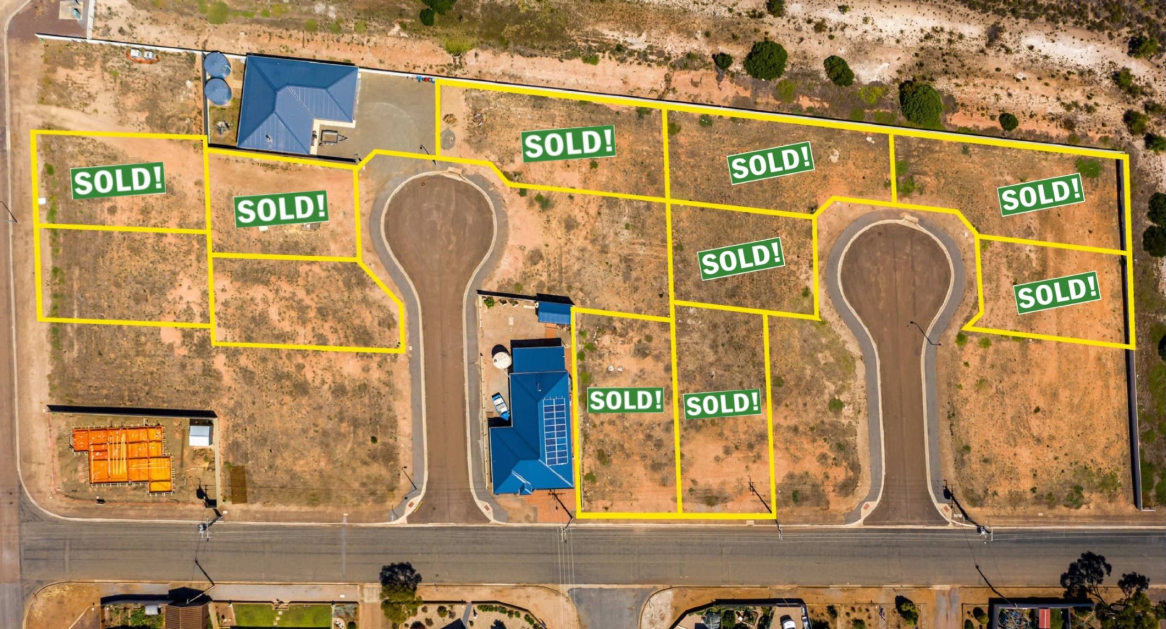 Carr Street - Tumby Bay Aerial