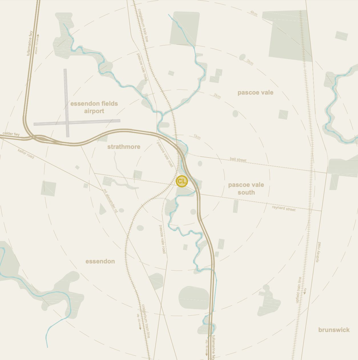 Carrick Lane Residences - Strathmore Location m Location Map