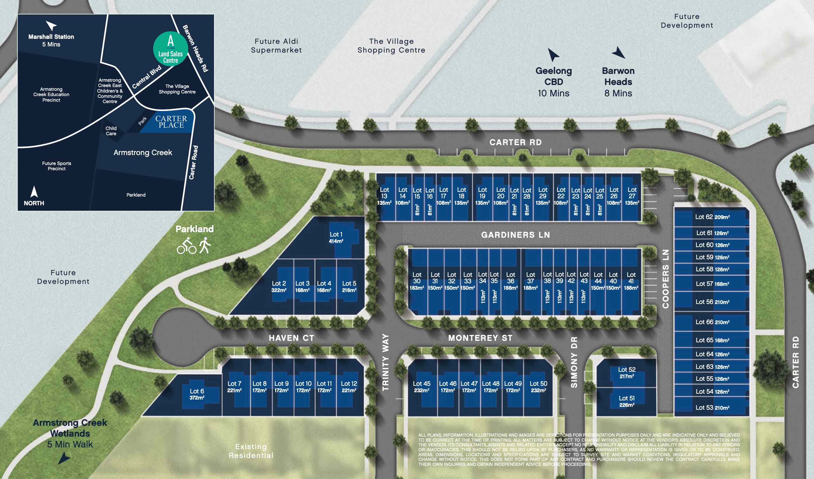 Carter Place Armstrong Creek Masterplan
