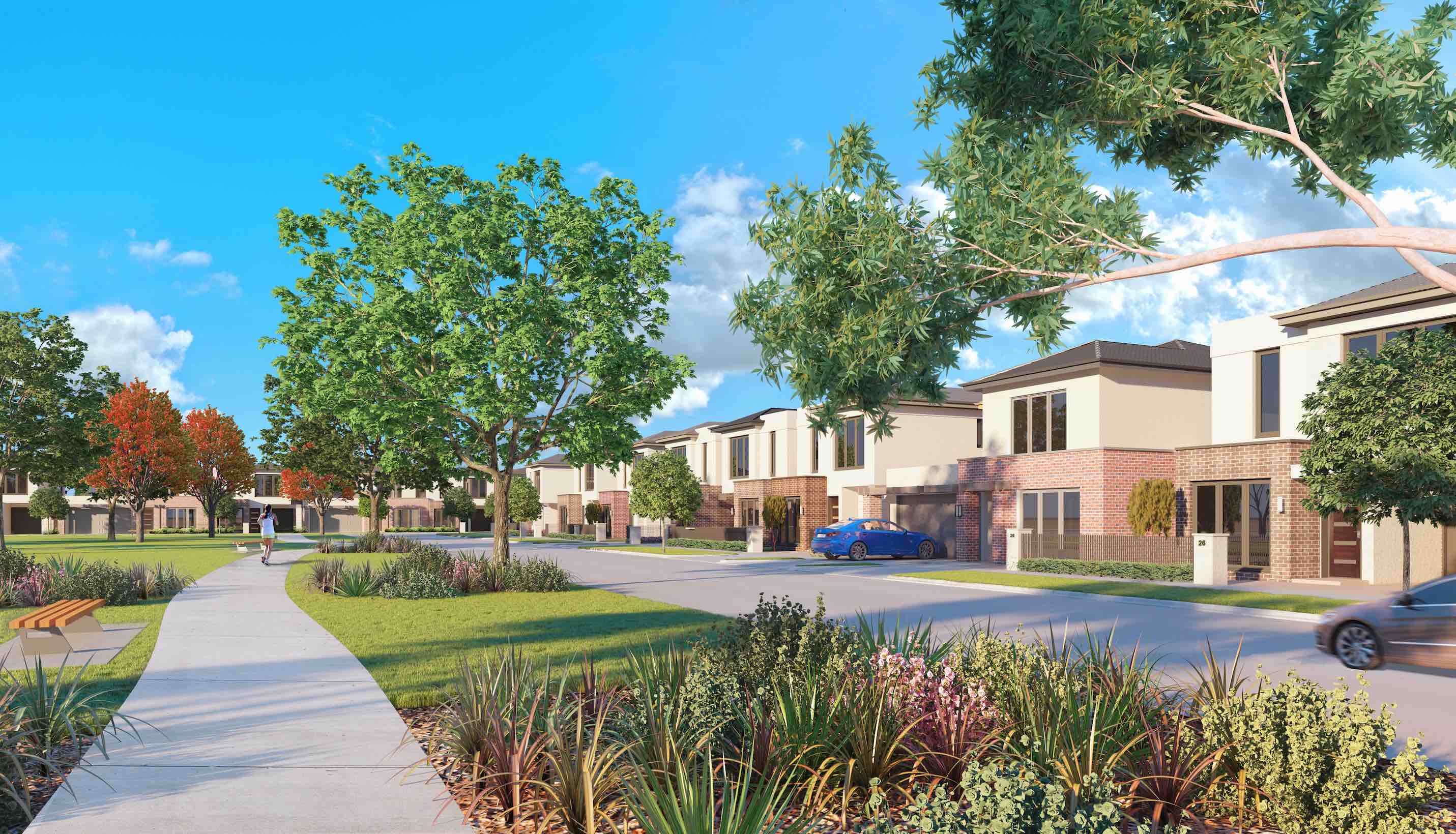 Casey Green Estate - Narre Wa Render